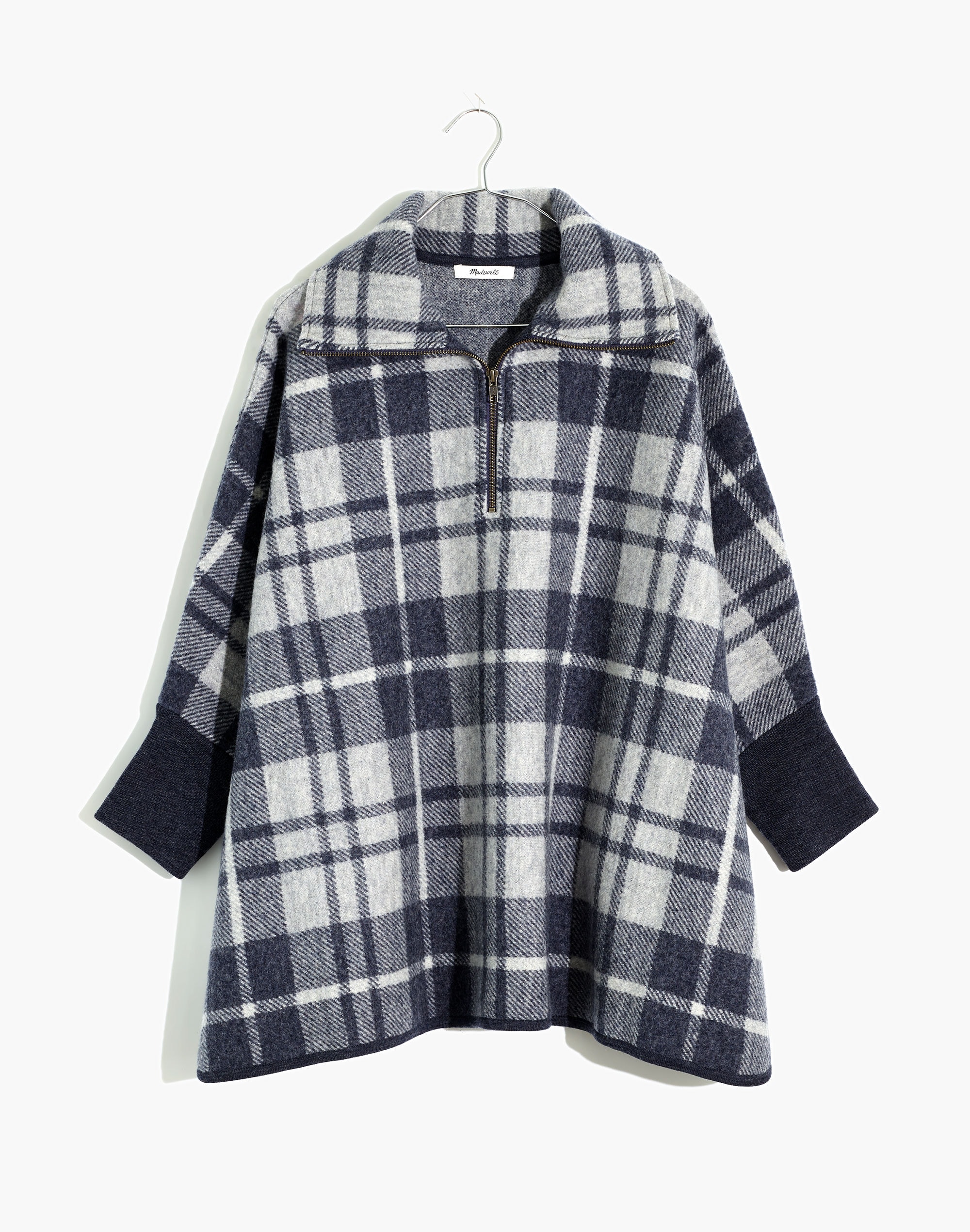 Boiled Wool Lynwood Poncho Sweater