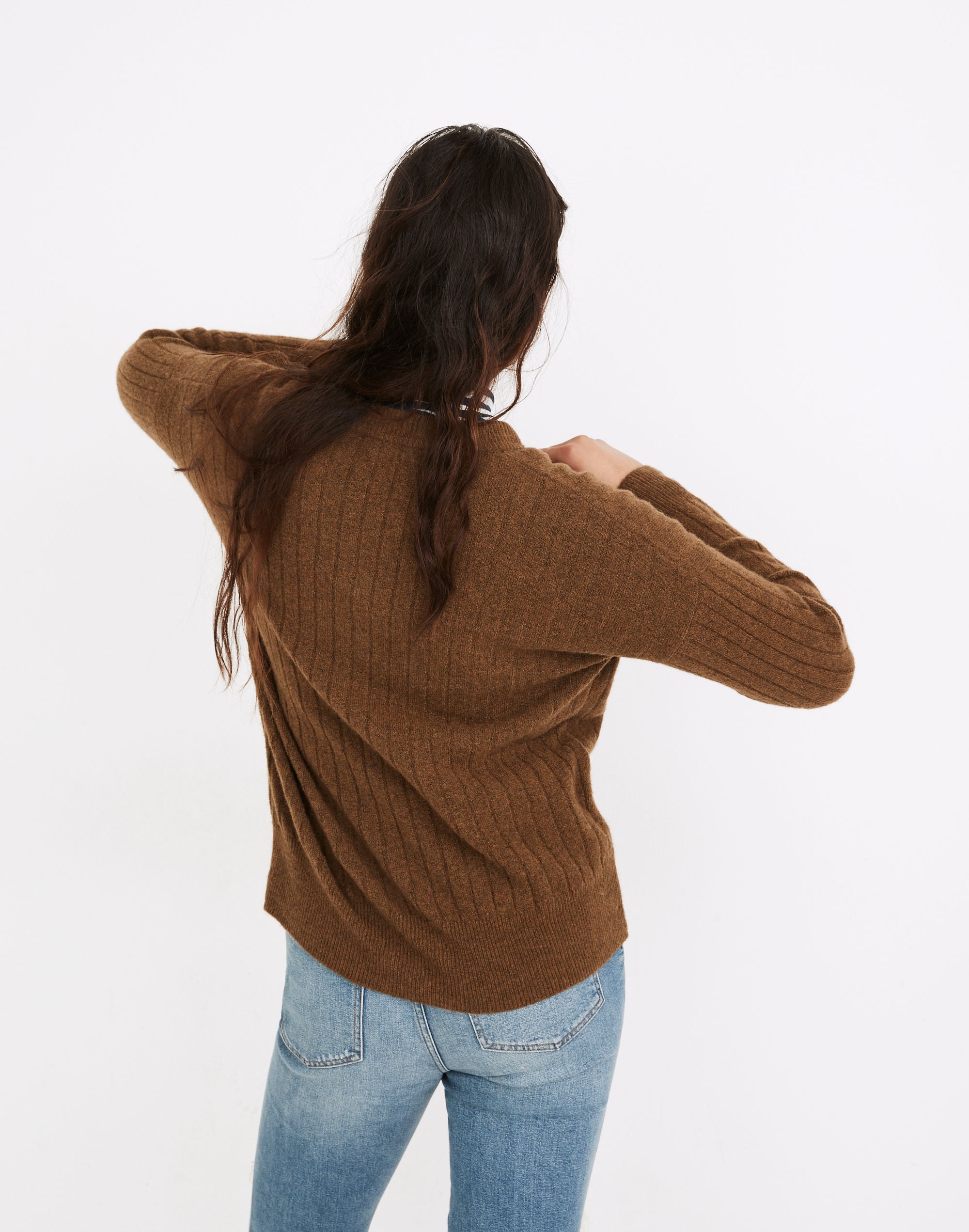 Bowden Henley Sweater in Coziest Yarn