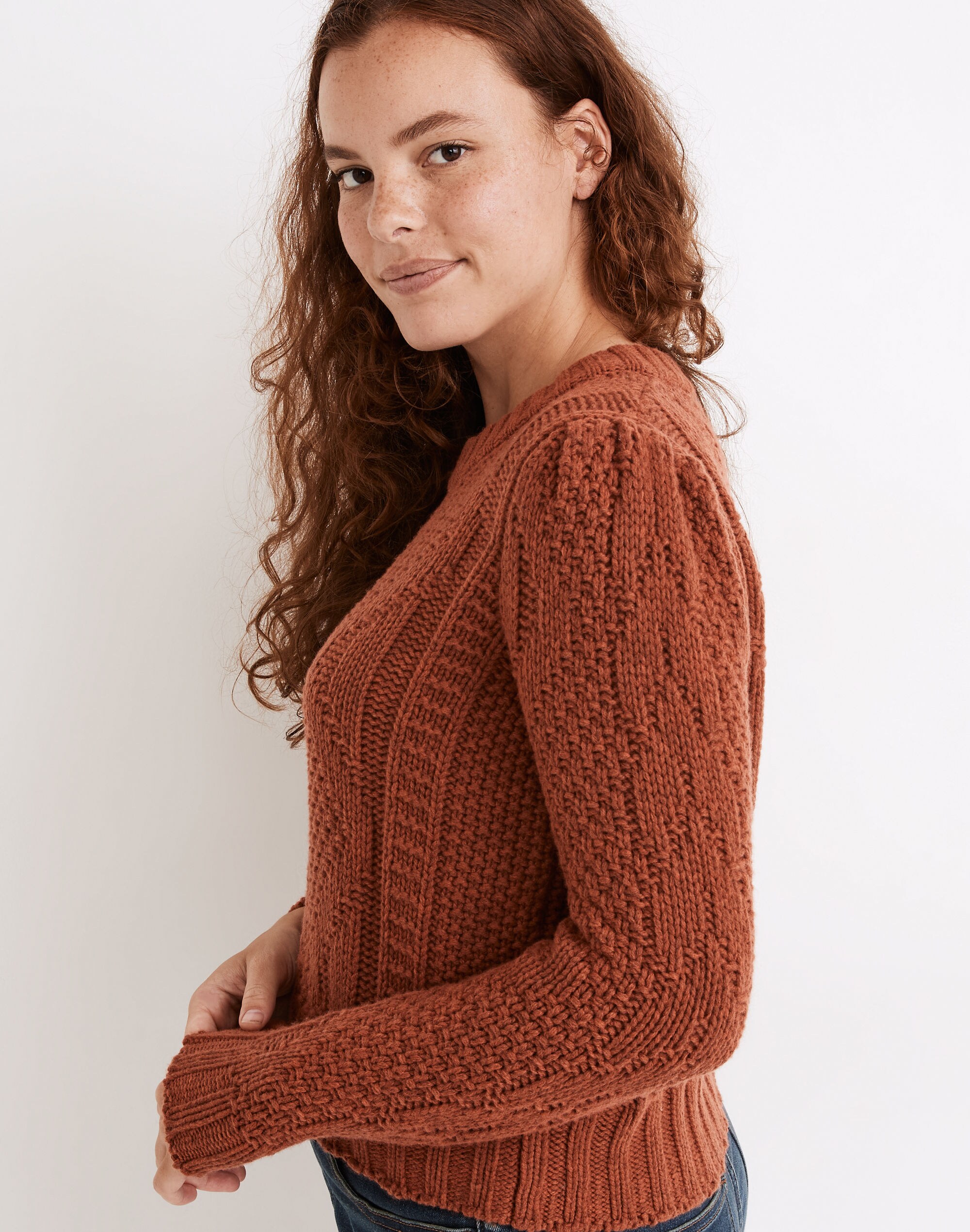 Ridgecrest Cable Pullover Sweater