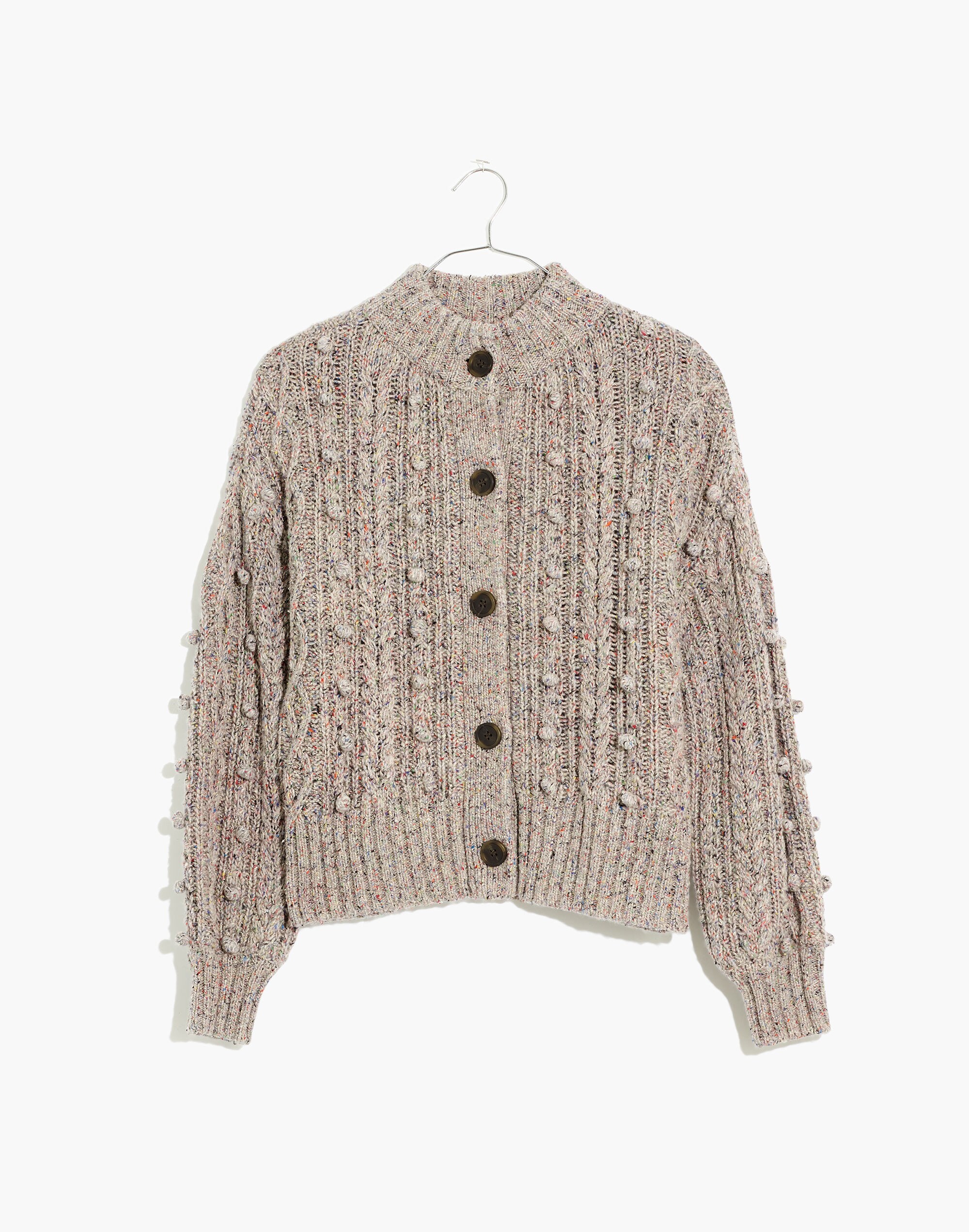 Heathshire Bobble Cardigan Sweater