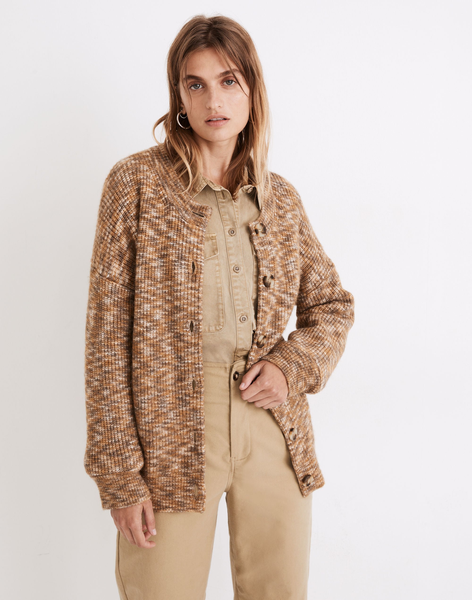 Space-Dyed Winstead Cardigan Sweater