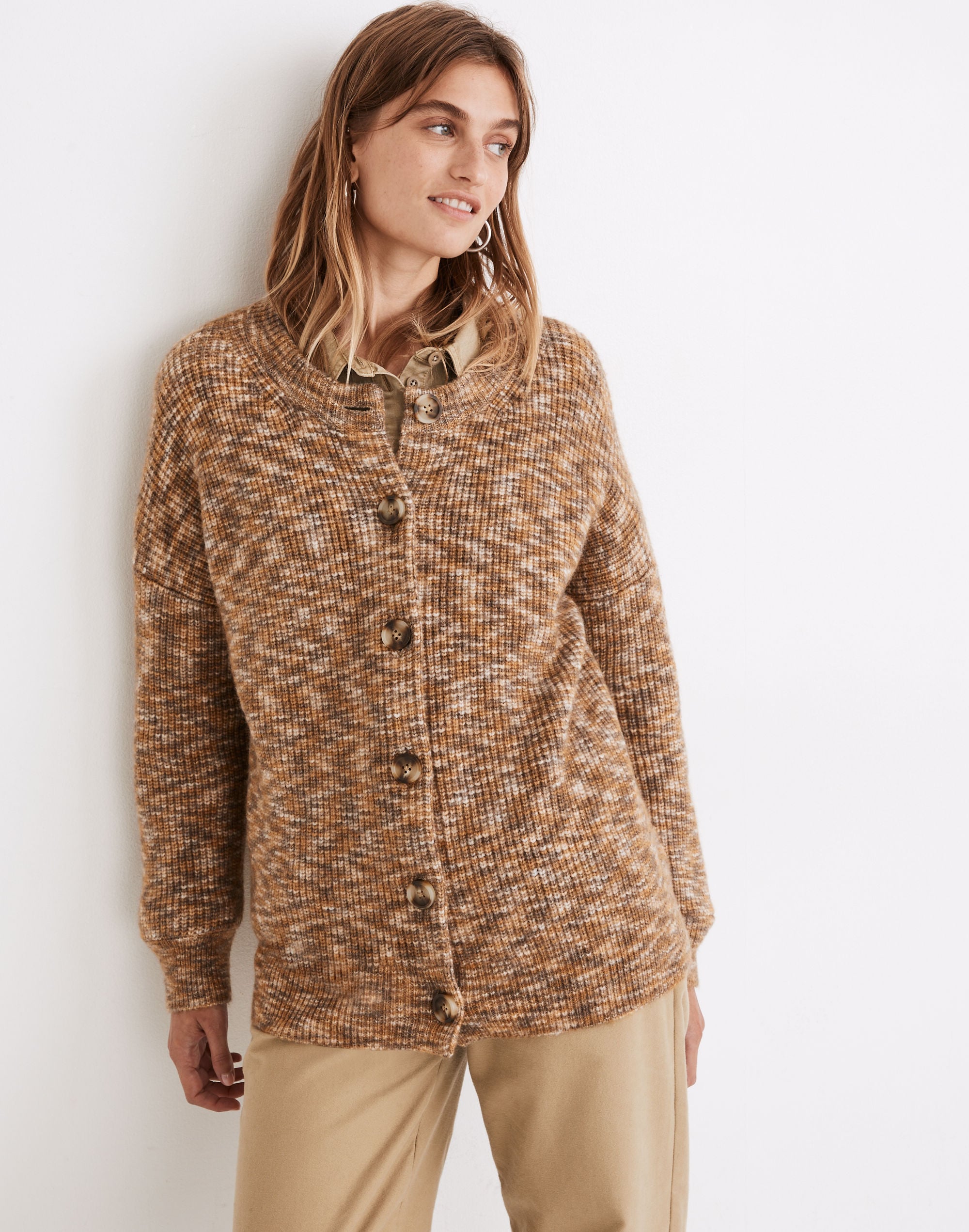 Space-Dyed Winstead Cardigan Sweater