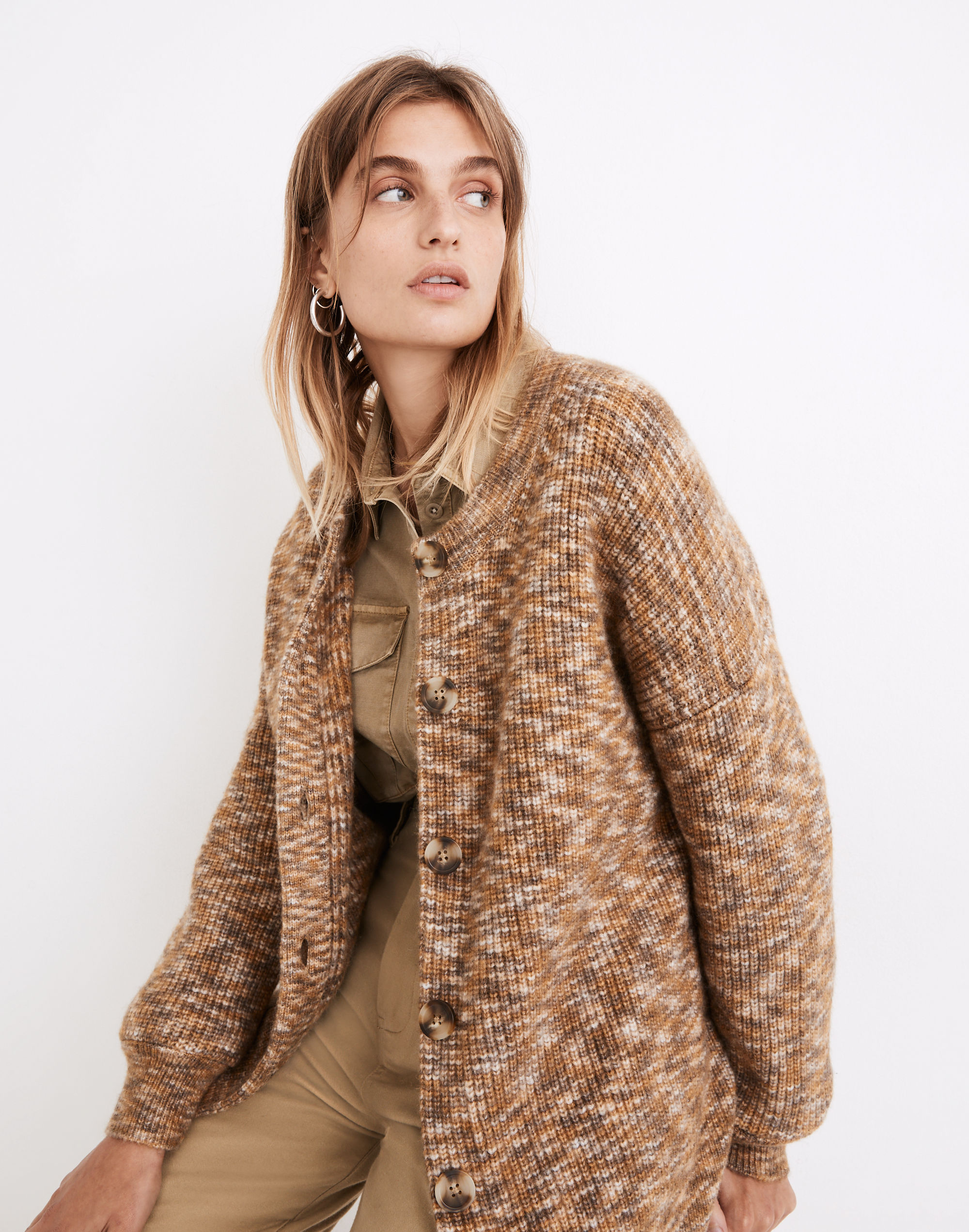 Space-Dyed Winstead Cardigan Sweater