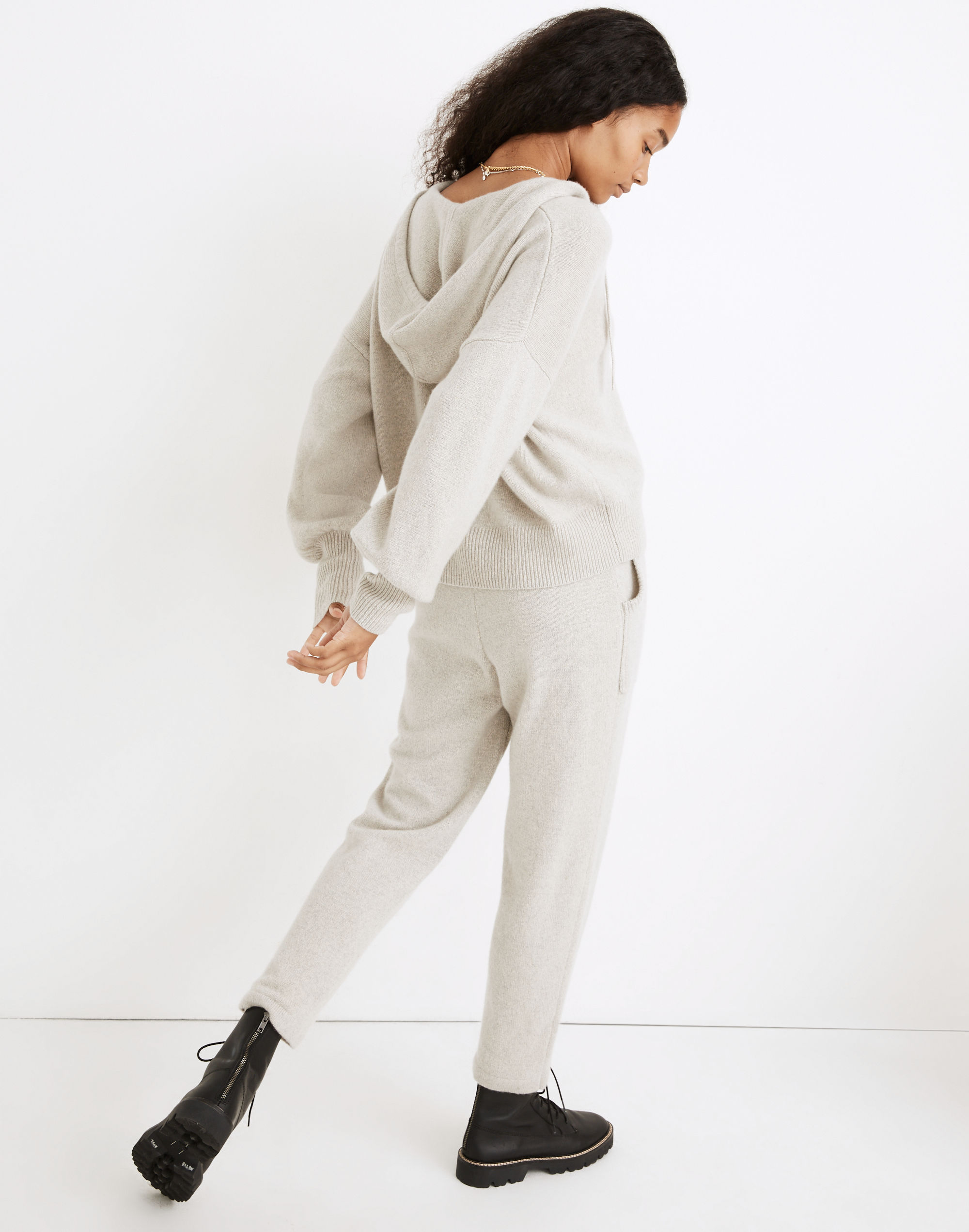 (Re)sourced Cashmere Allendale Hoodie Sweater