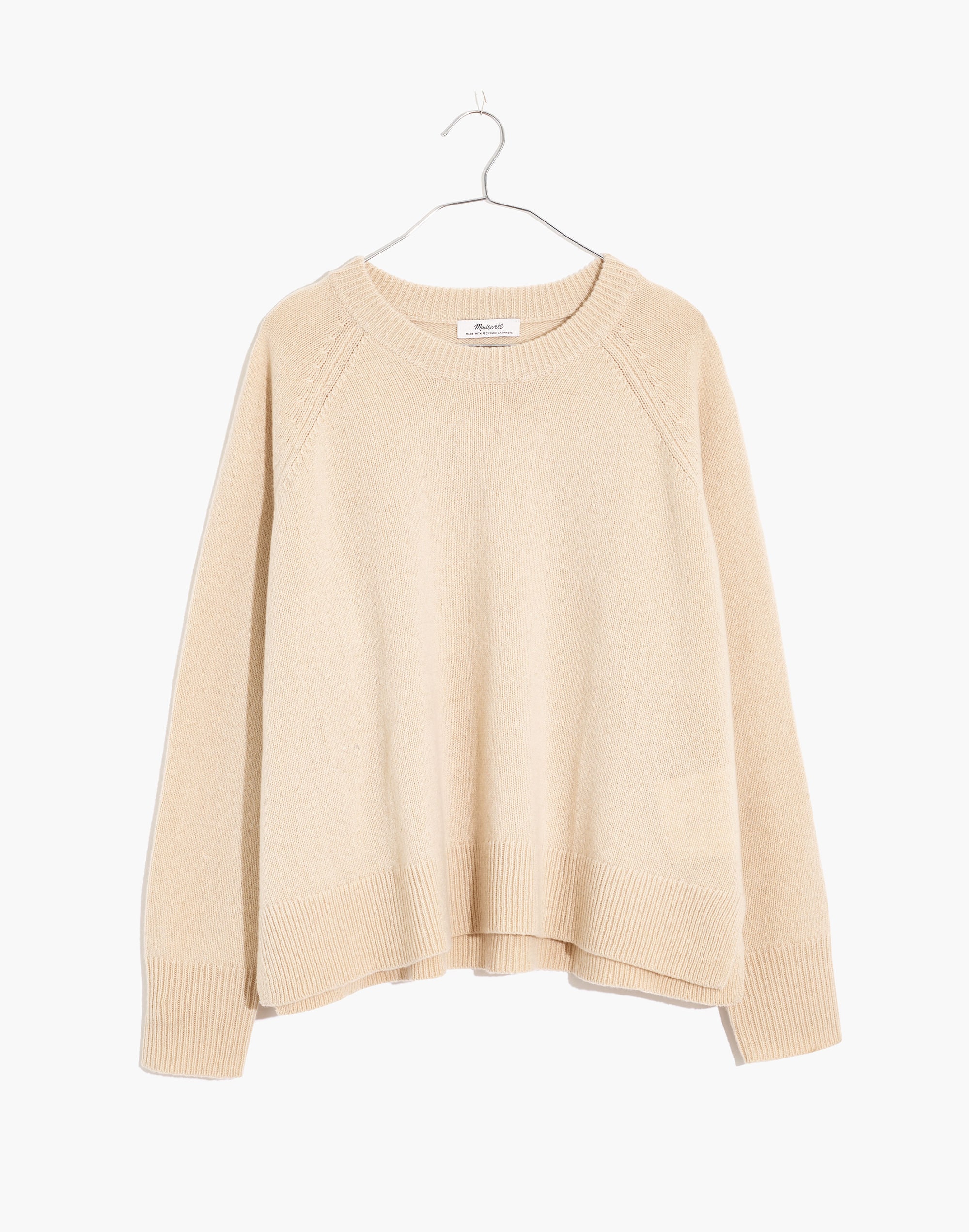 (Re)sourced Cashmere Crewneck Sweater