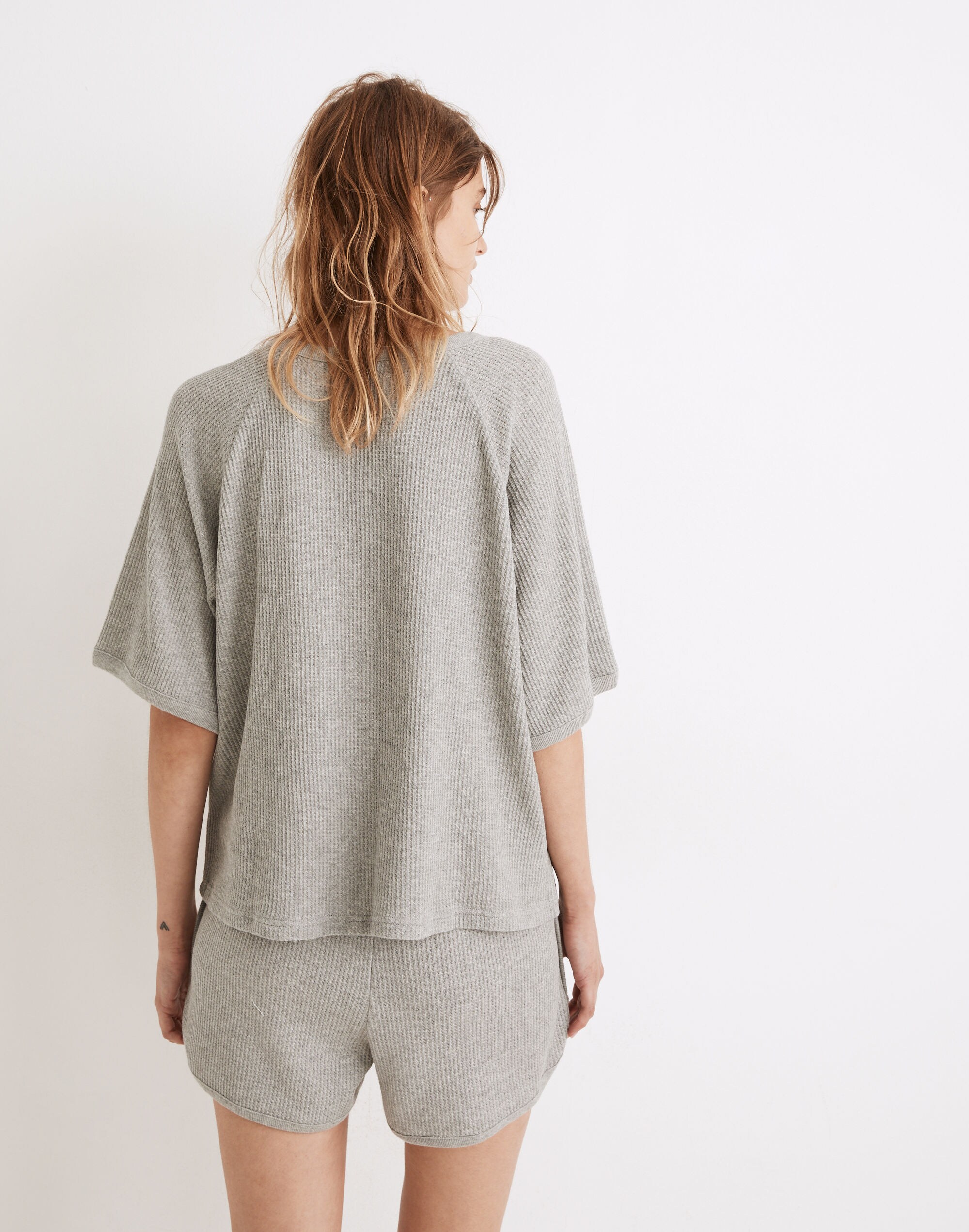 Waffle Knit Pajama Tee