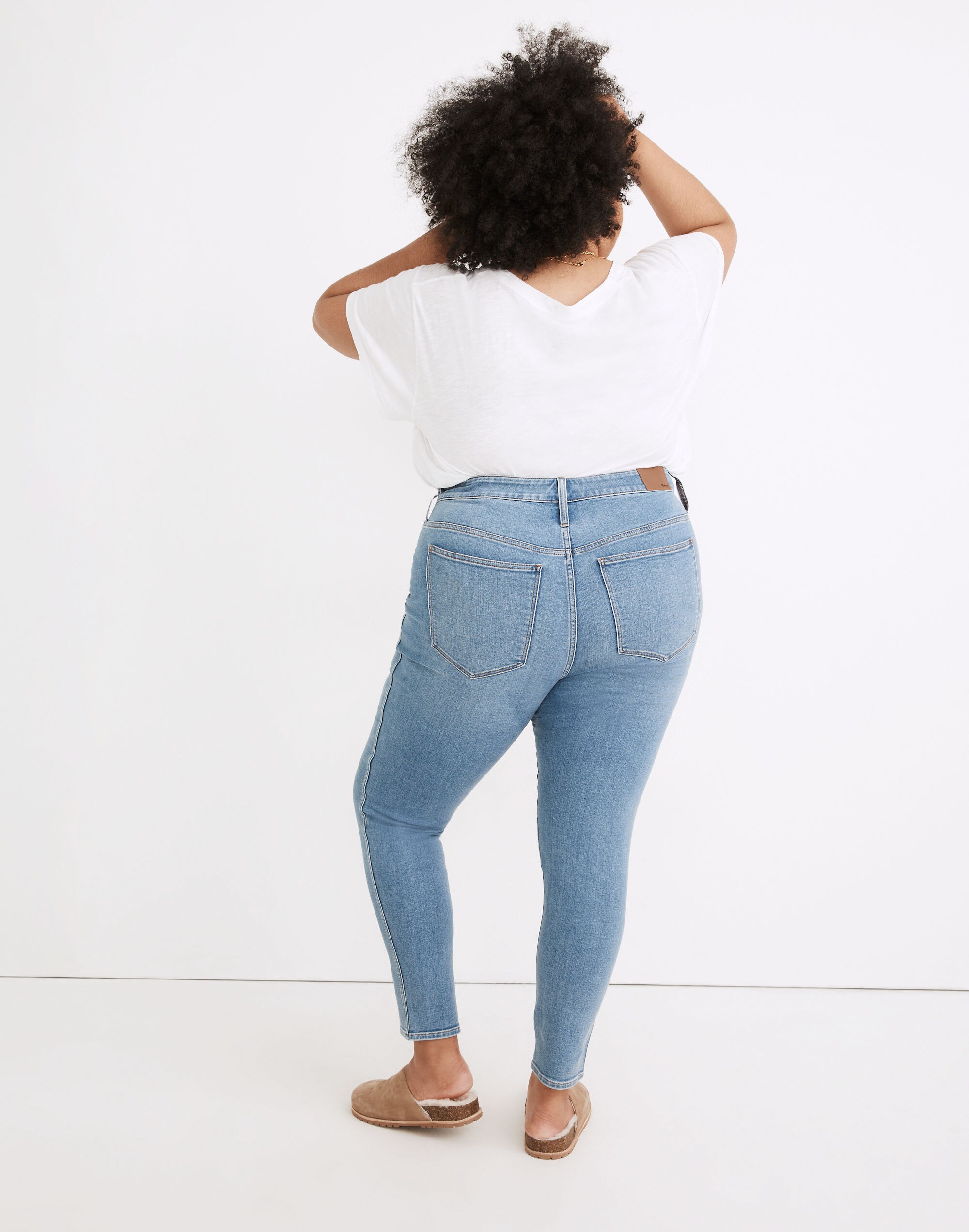 Plus Curvy Roadtripper Authentic Skinny Jeans in Conroe Wash