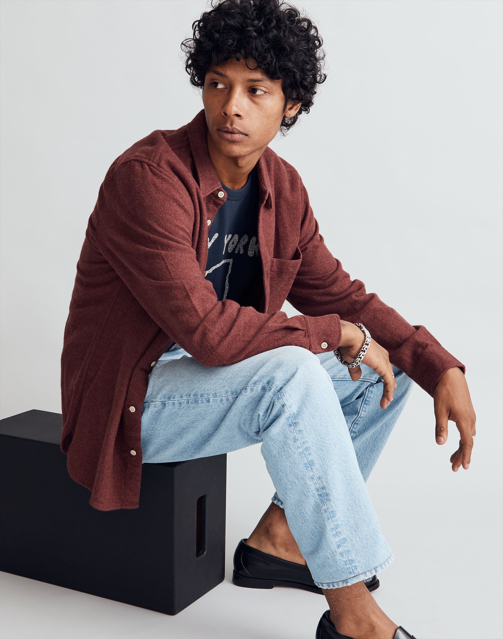 Sunday Flannel Perfect Long-Sleeve Shirt