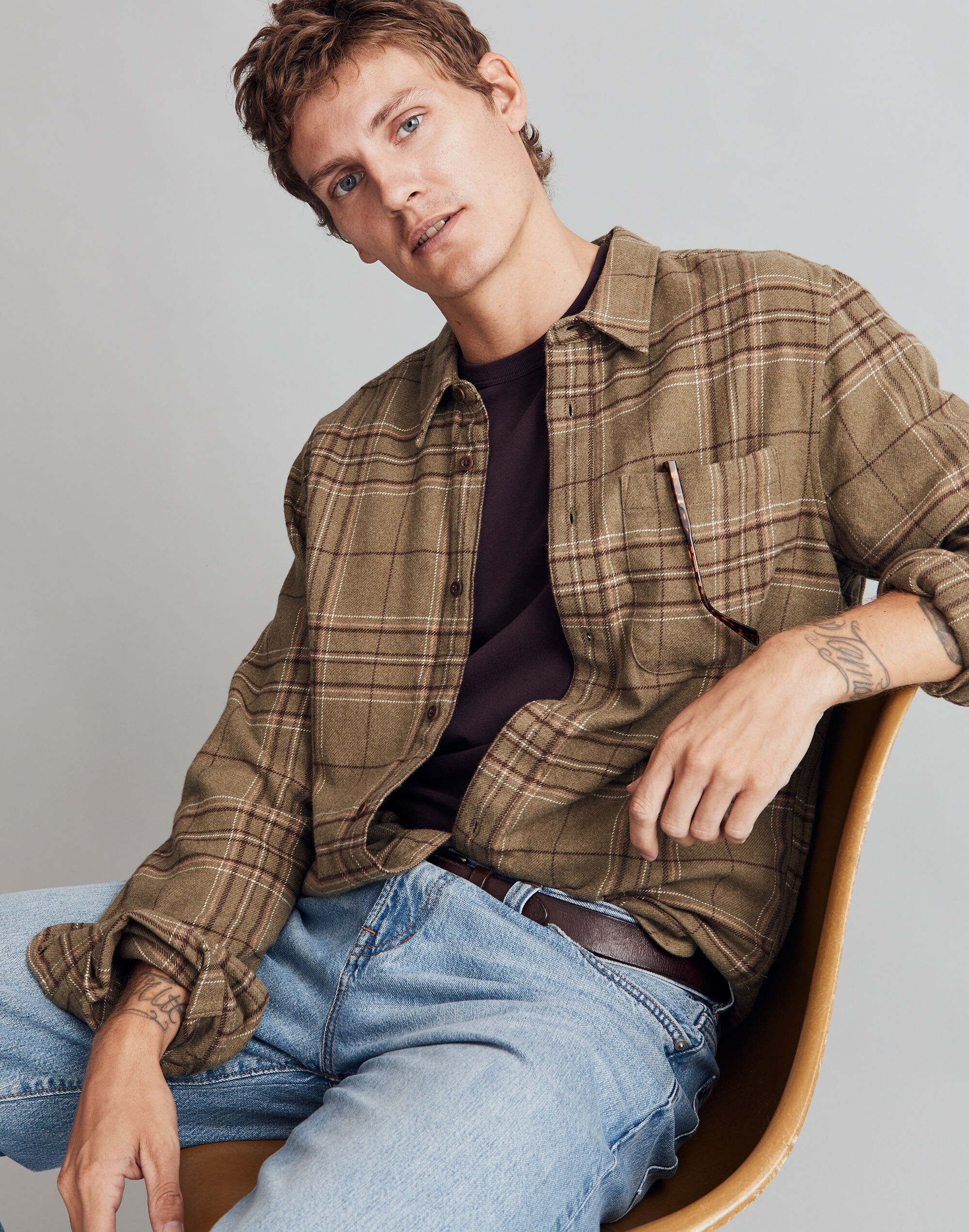 Sunday Flannel Perfect Long-Sleeve Shirt
