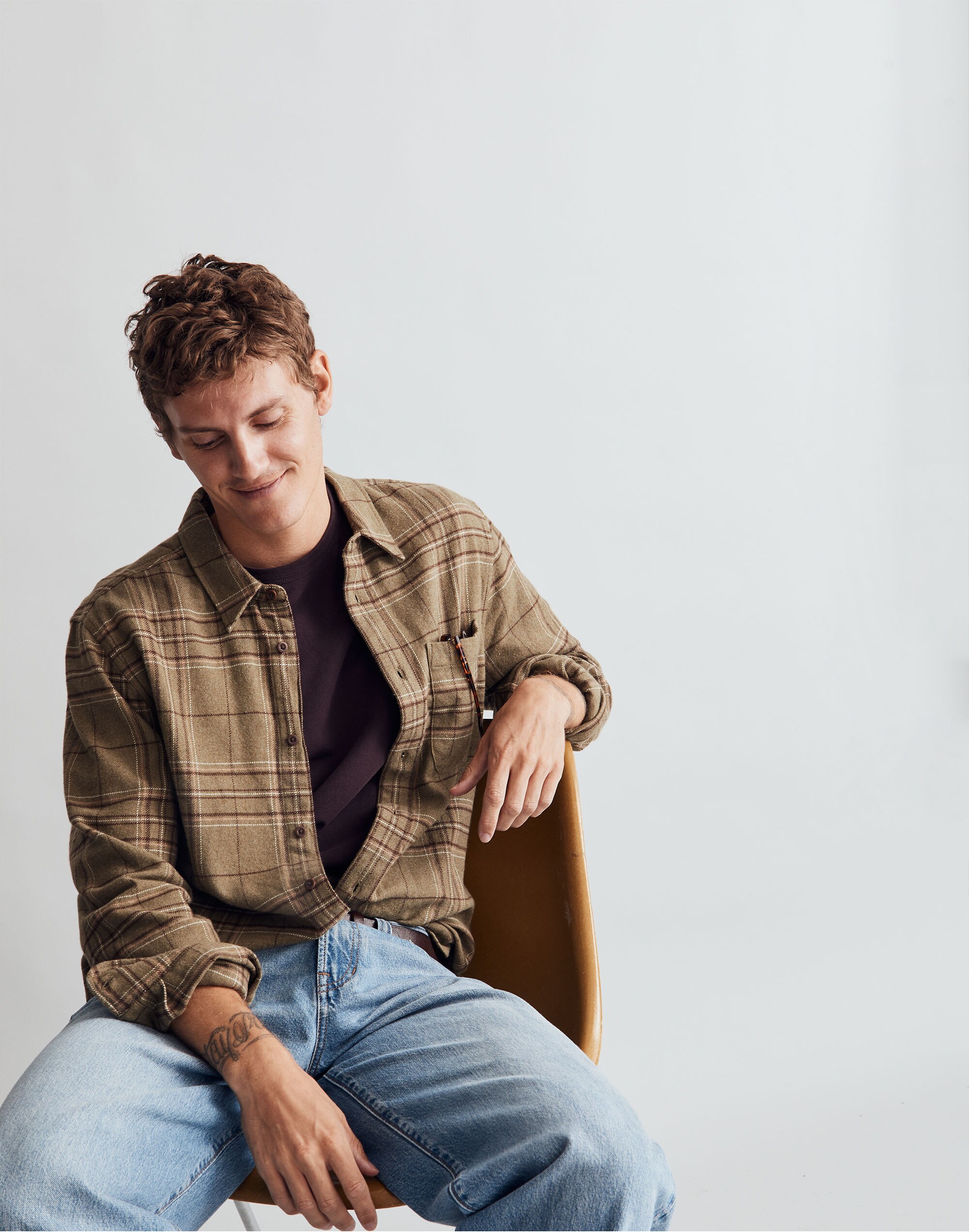 Sunday Flannel Perfect Long-Sleeve Shirt