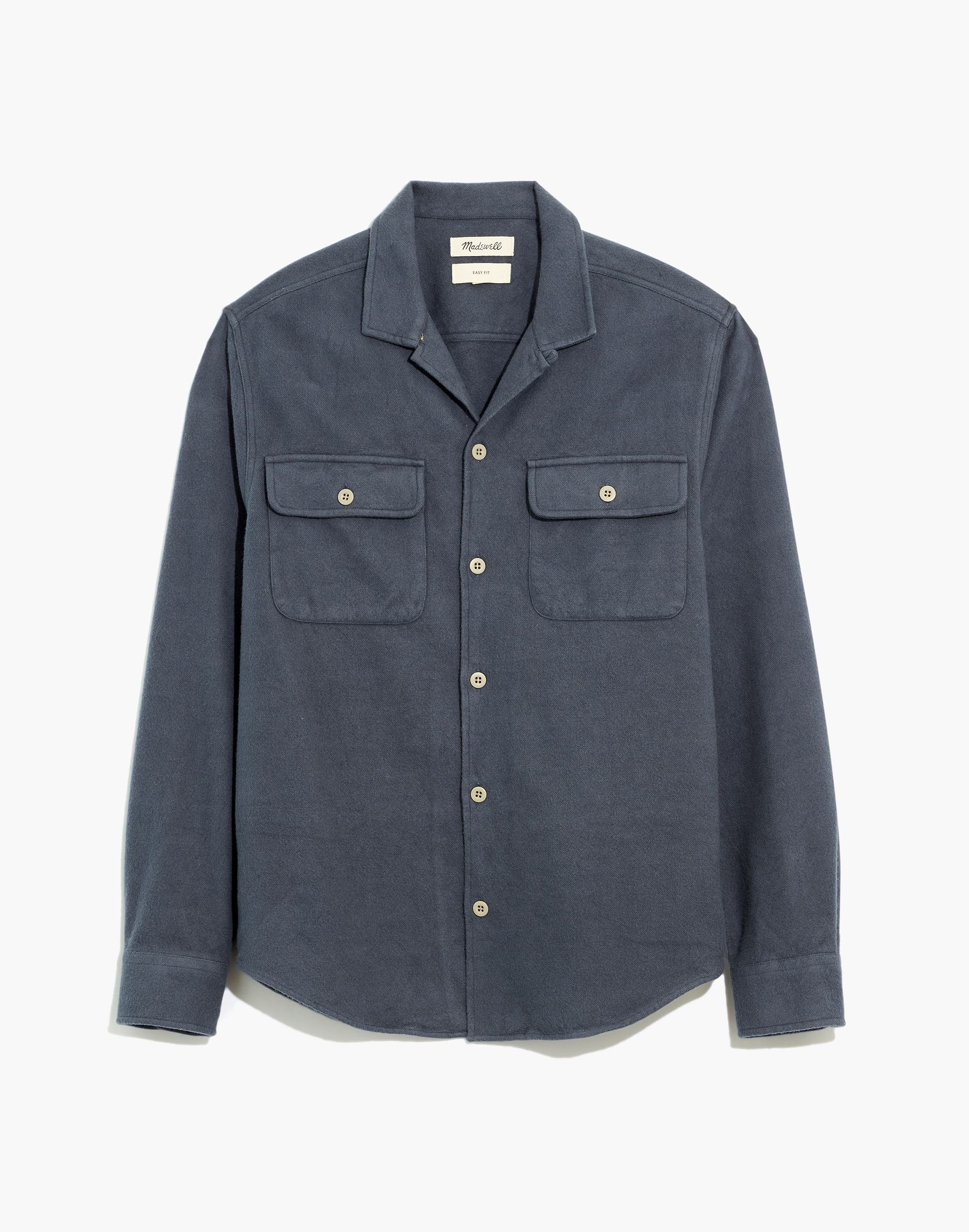 Brushed Twill Easy Shirt-Jacket | Madewell