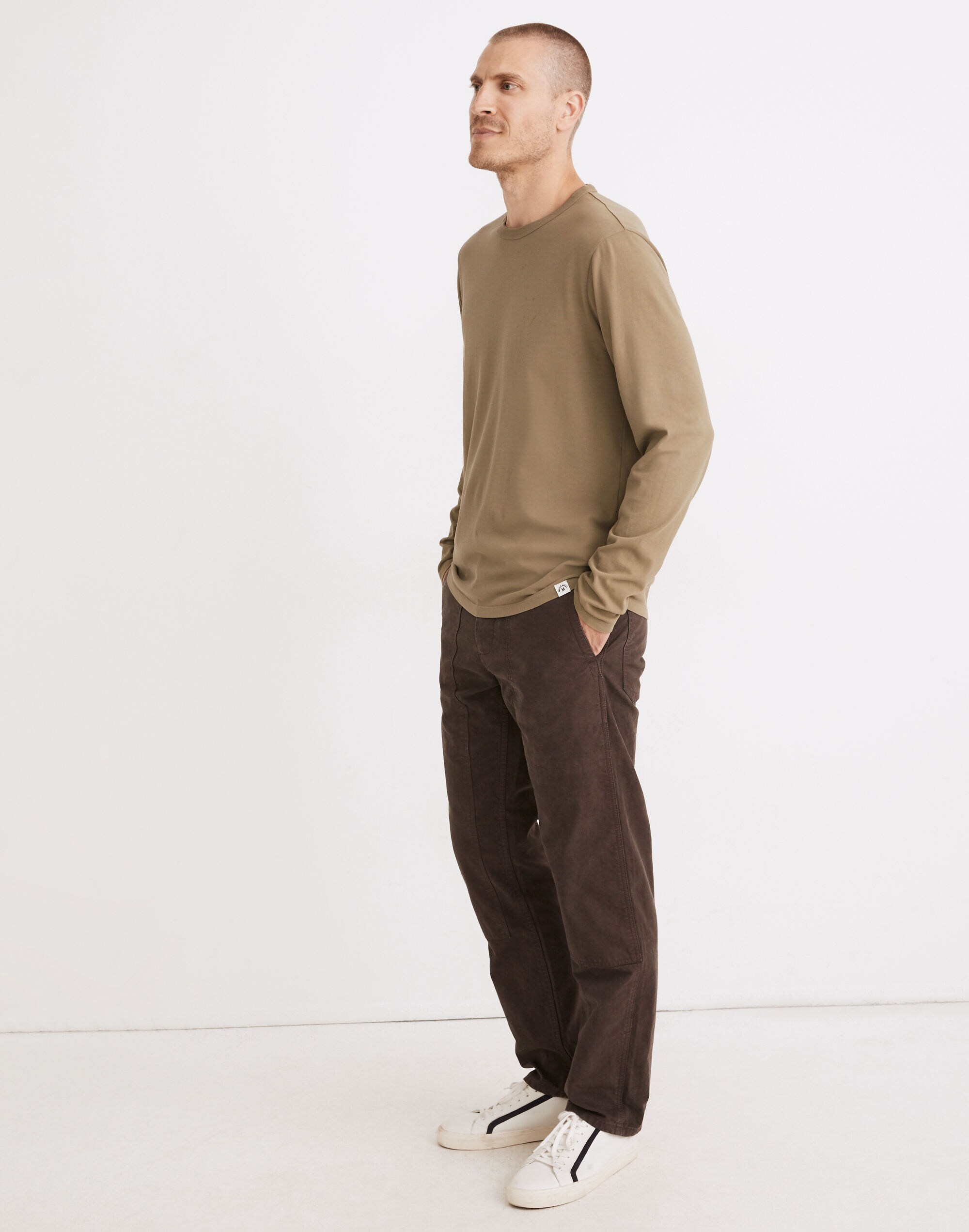 Garment-Dyed Allday Crewneck Tee
