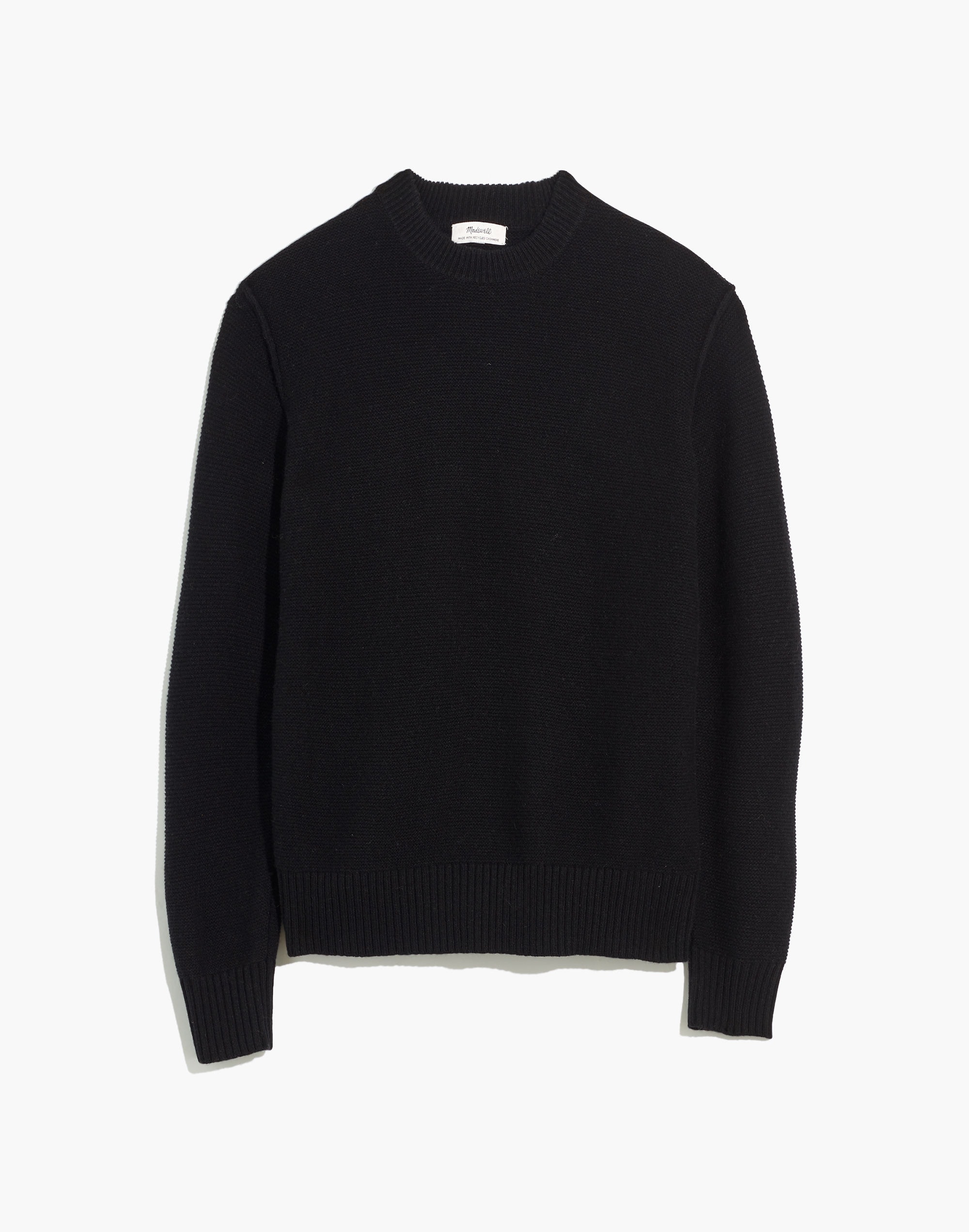 (re)sourced cashmere donegal sweater