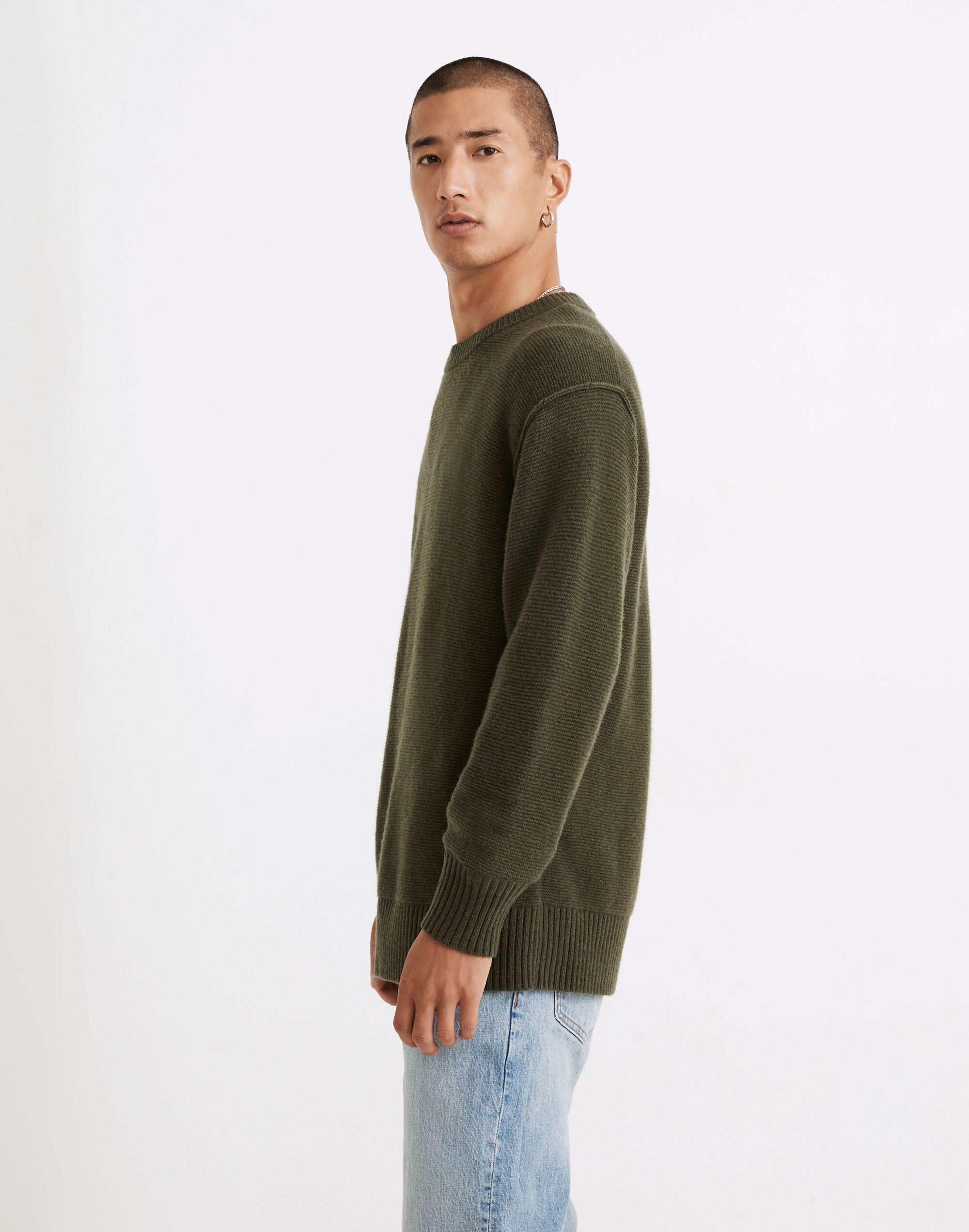 (Re)sourced Cashmere Donegal Sweater