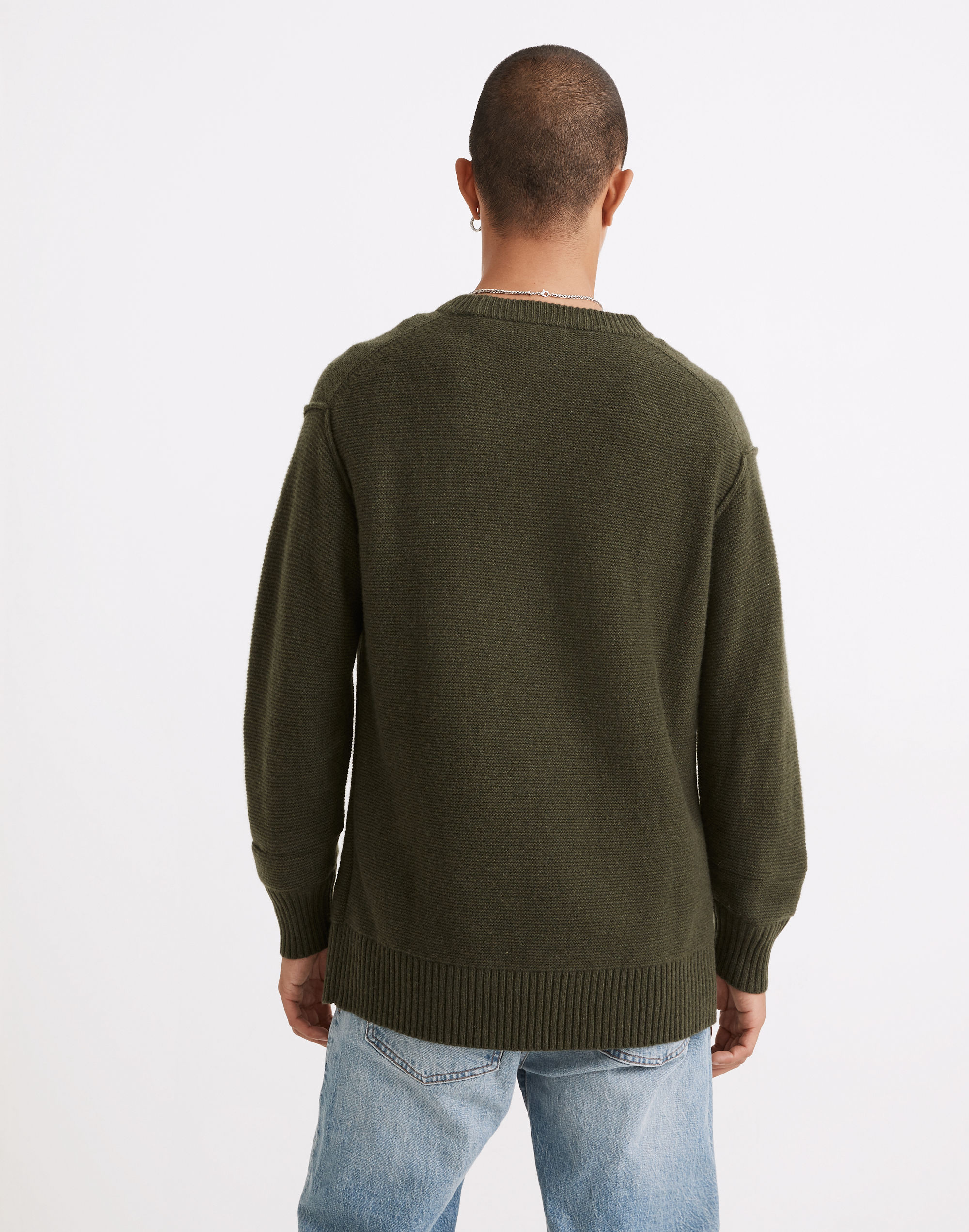(Re)sourced Cashmere Donegal Sweater