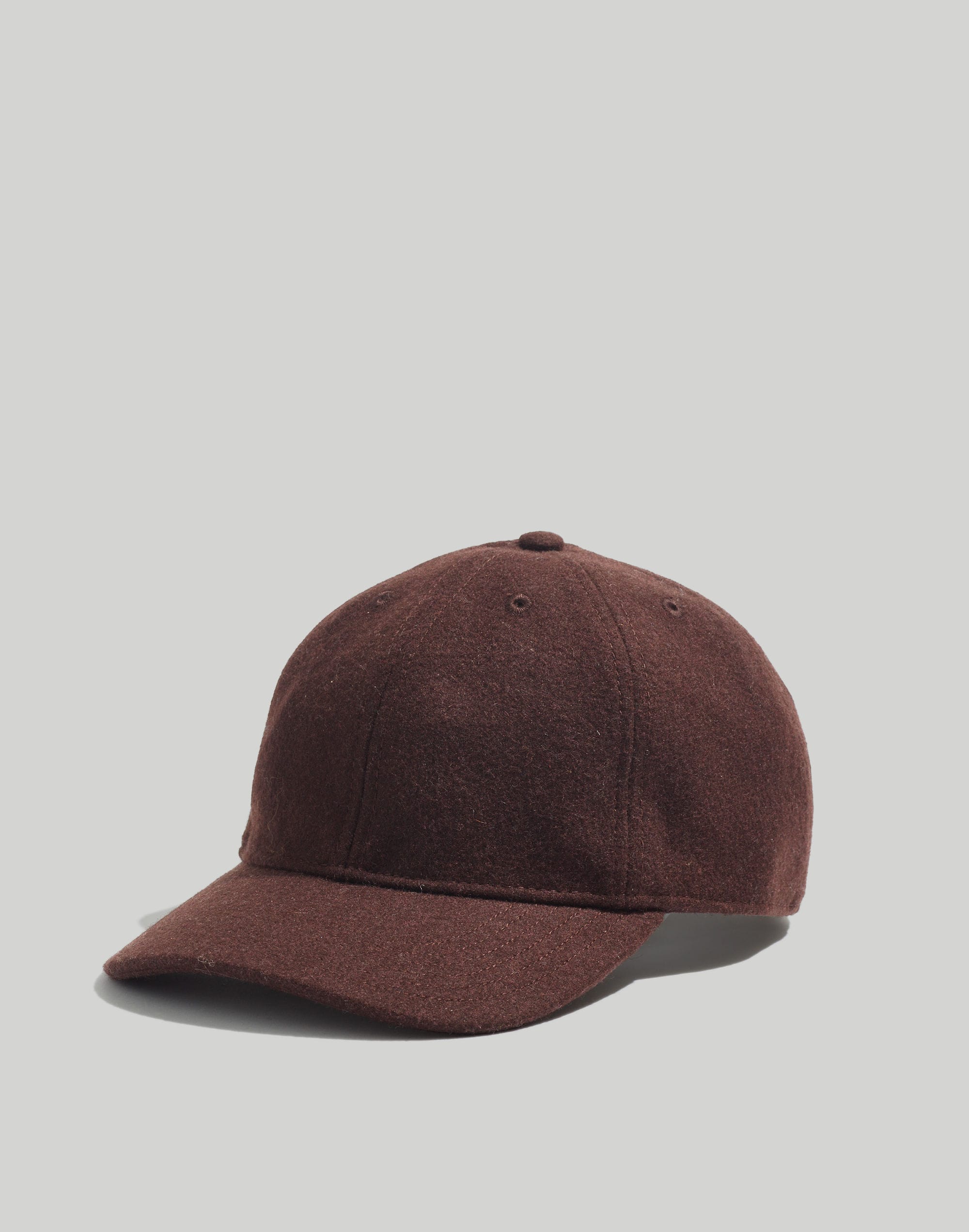 Wool-Blend Baseball Cap