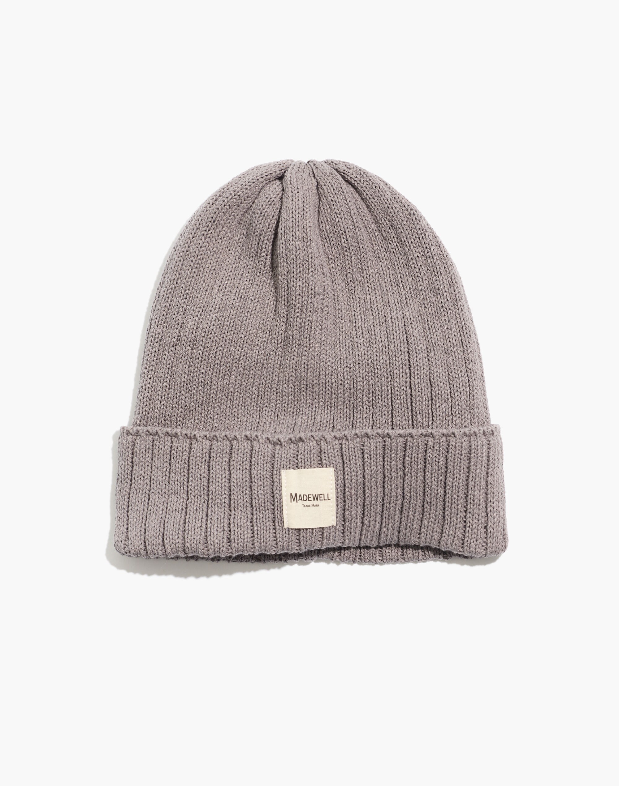 (Re)sourced Cotton-Blend Cuffed Beanie
