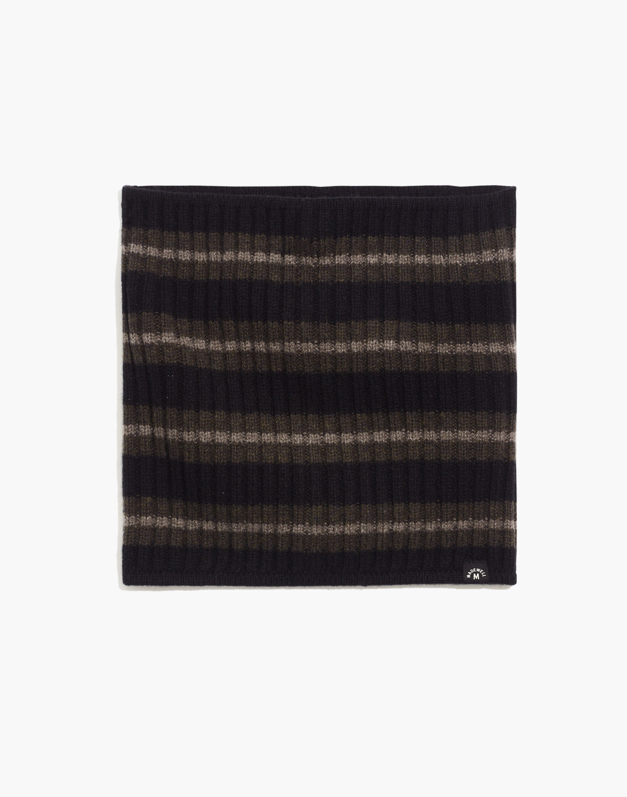Ribbed Wool Neck Warmer