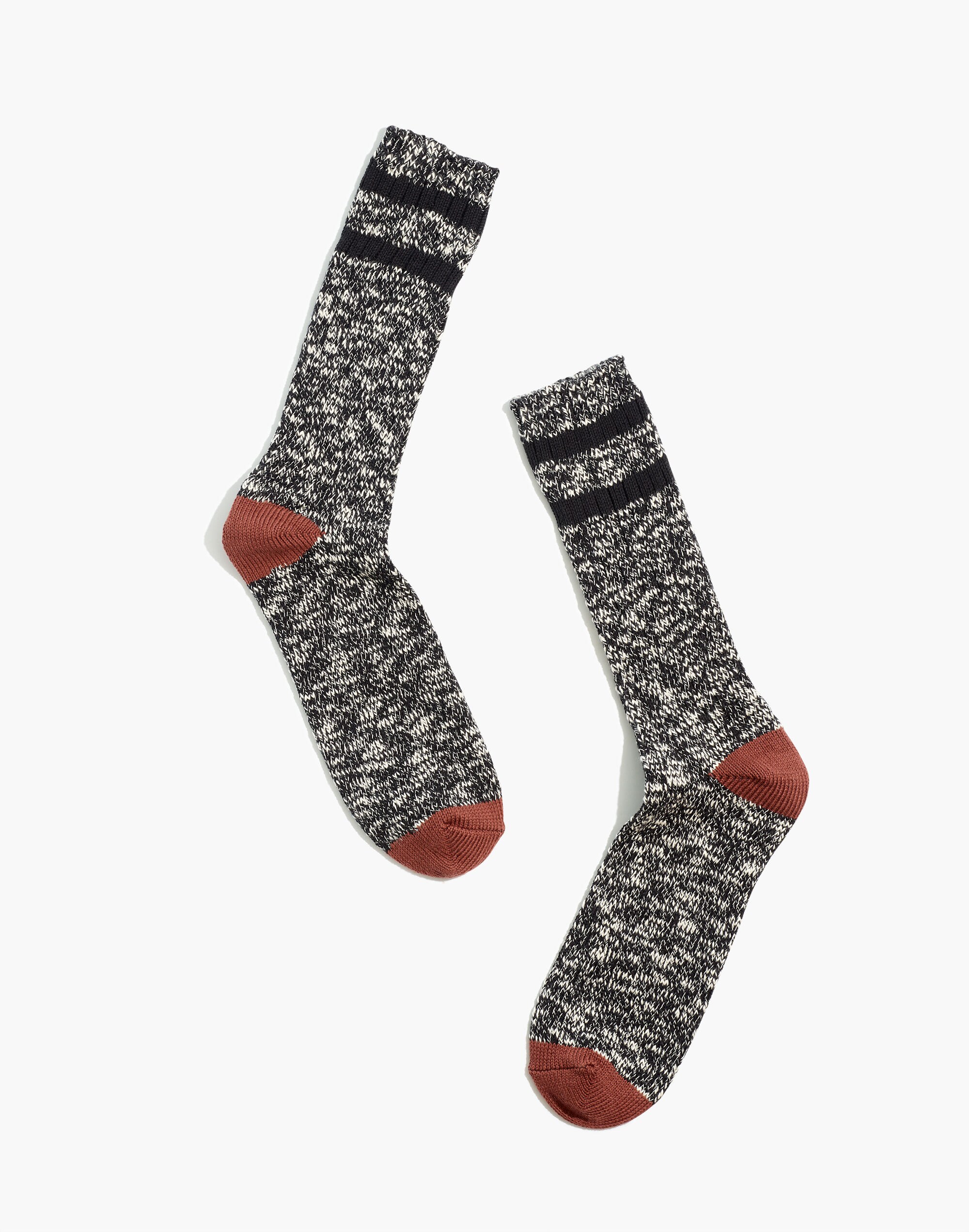 Marled Crew Socks