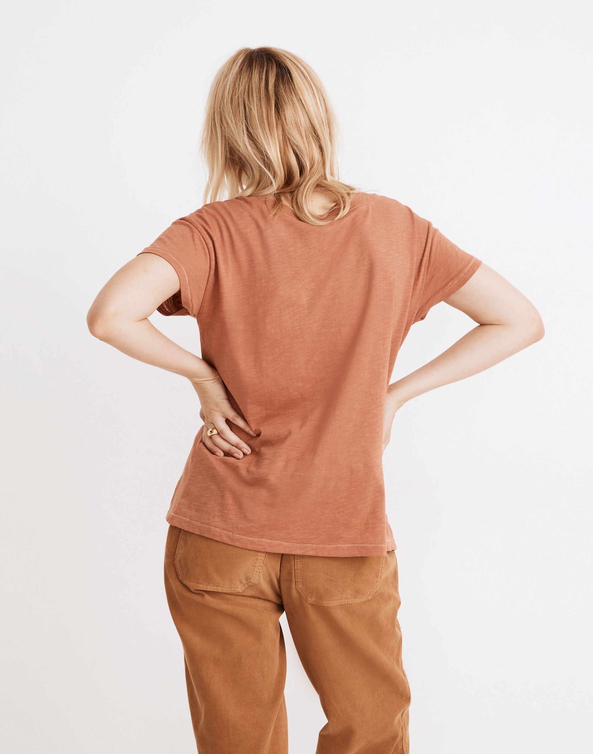 Whisper Cotton Scoopneck Tee