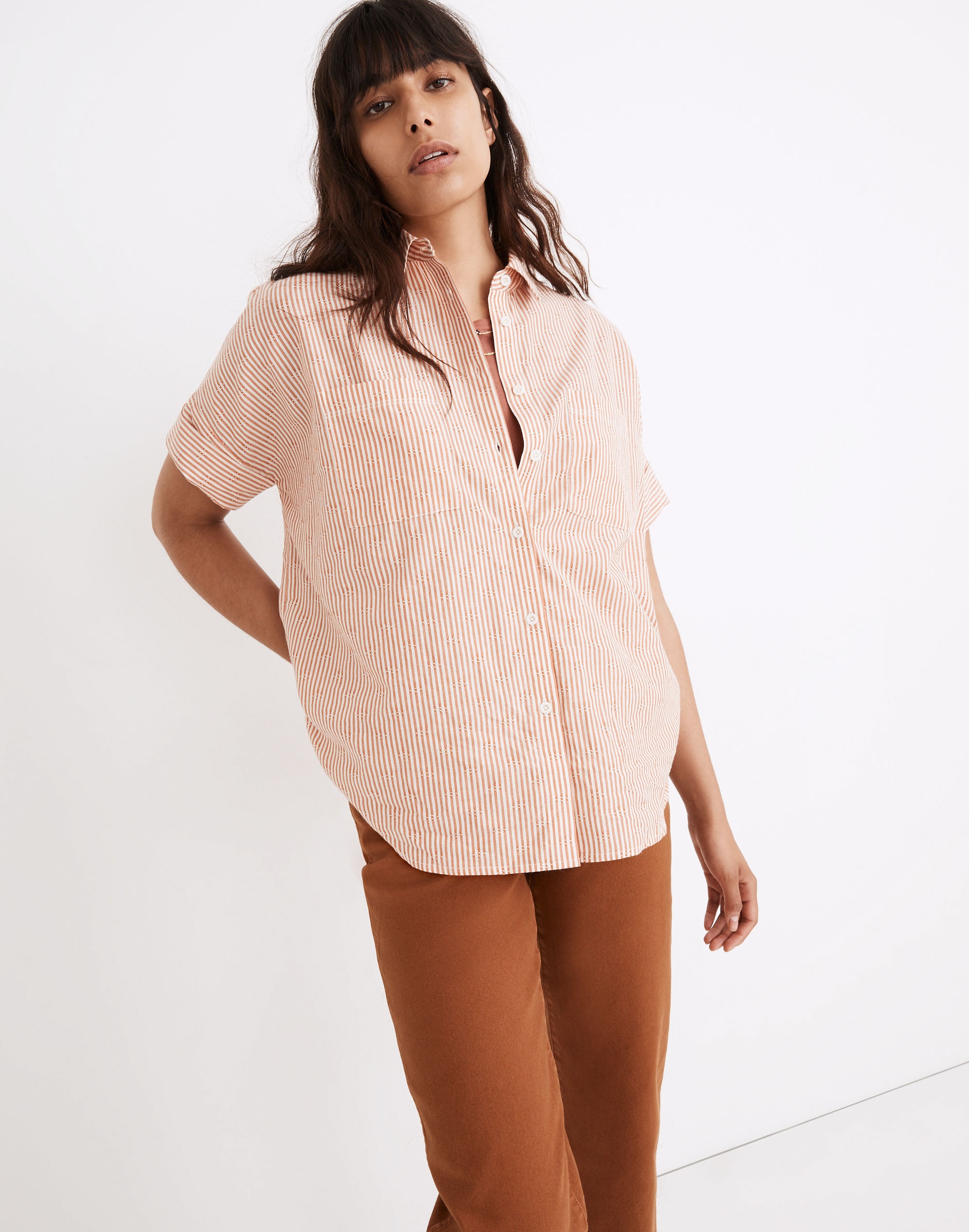 Courier Shirt in Luquer Stripe