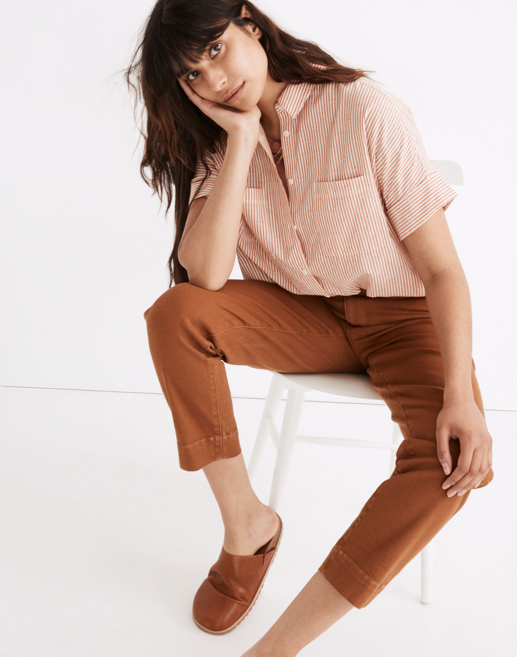 Courier Shirt in Luquer Stripe