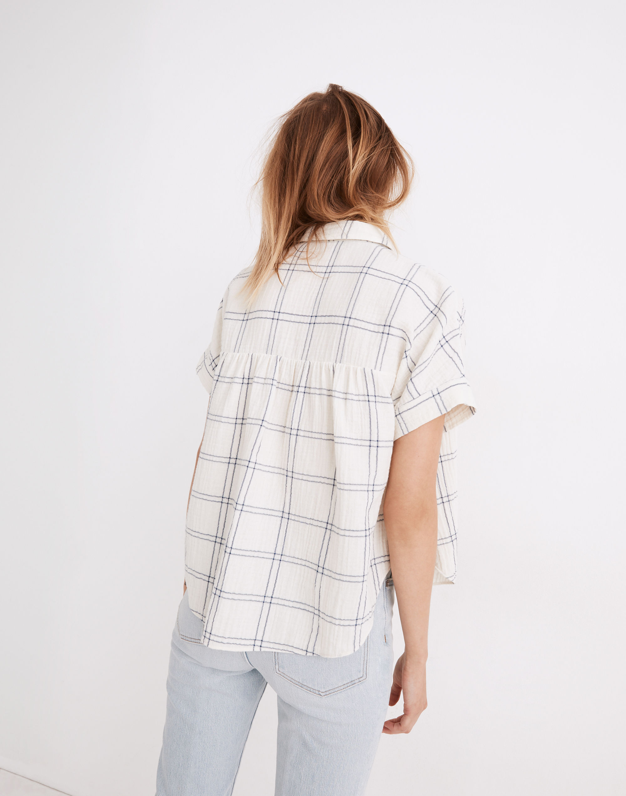 Lightspun Hilltop Shirt in Windowpane