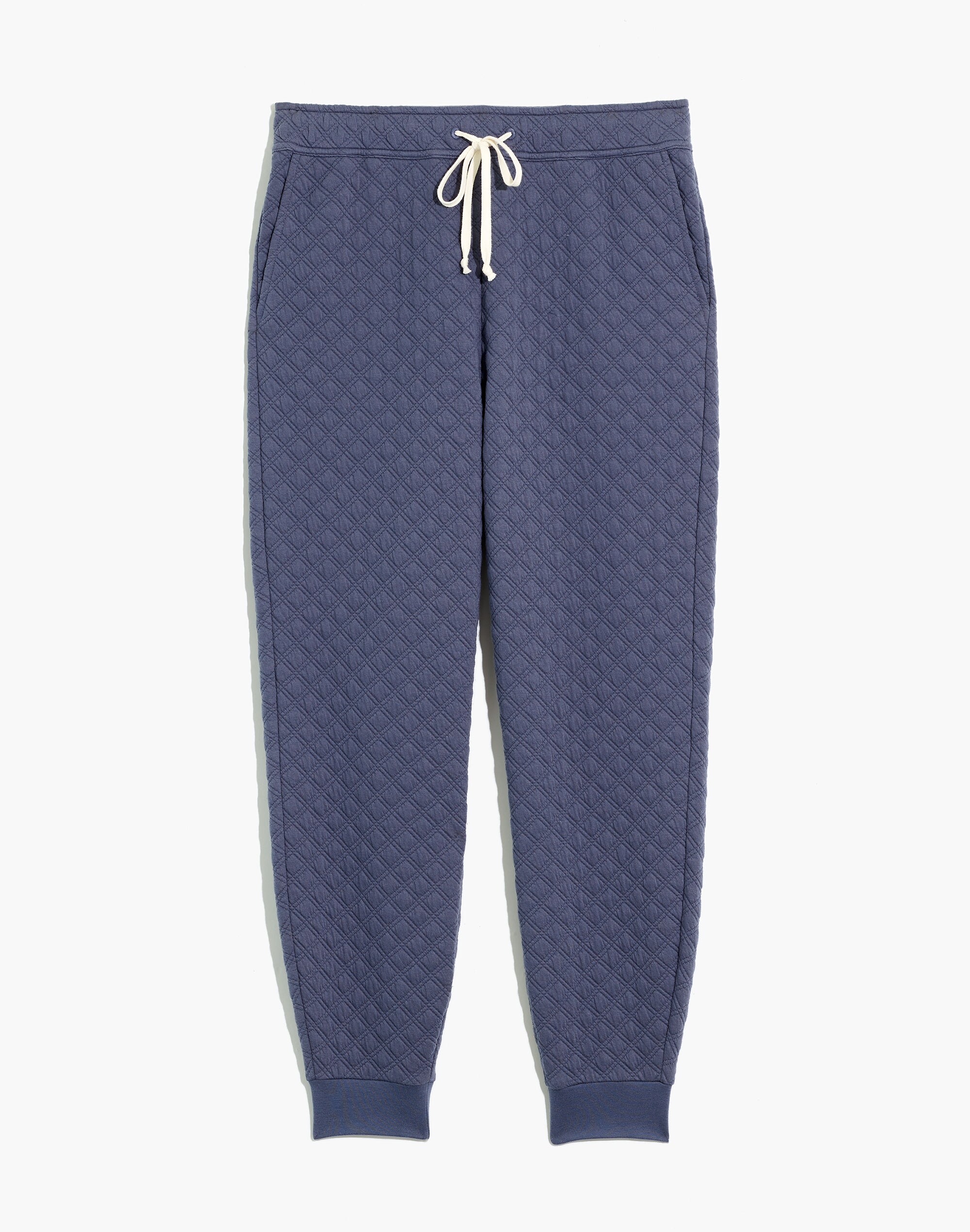 (re)sourced quilted jogger sweatpants