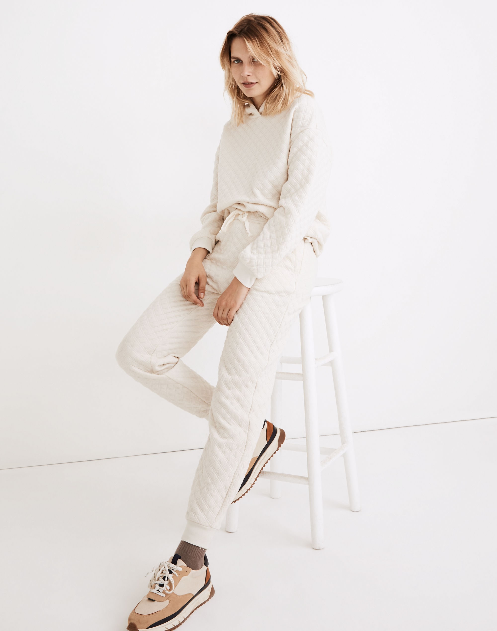 (Re)sourced Quilted Jogger Sweatpants