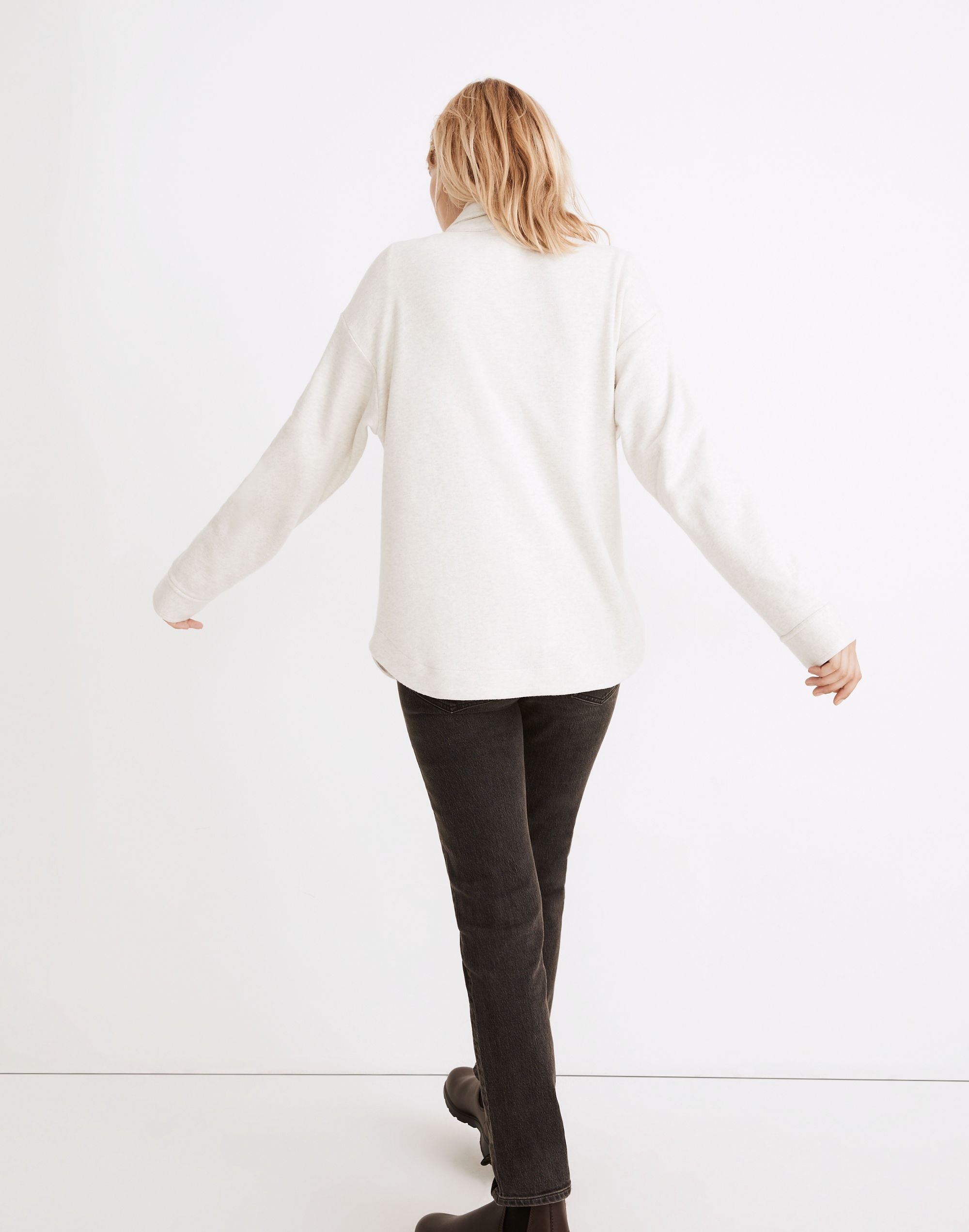 Brushed Knit Shirt-Jacket