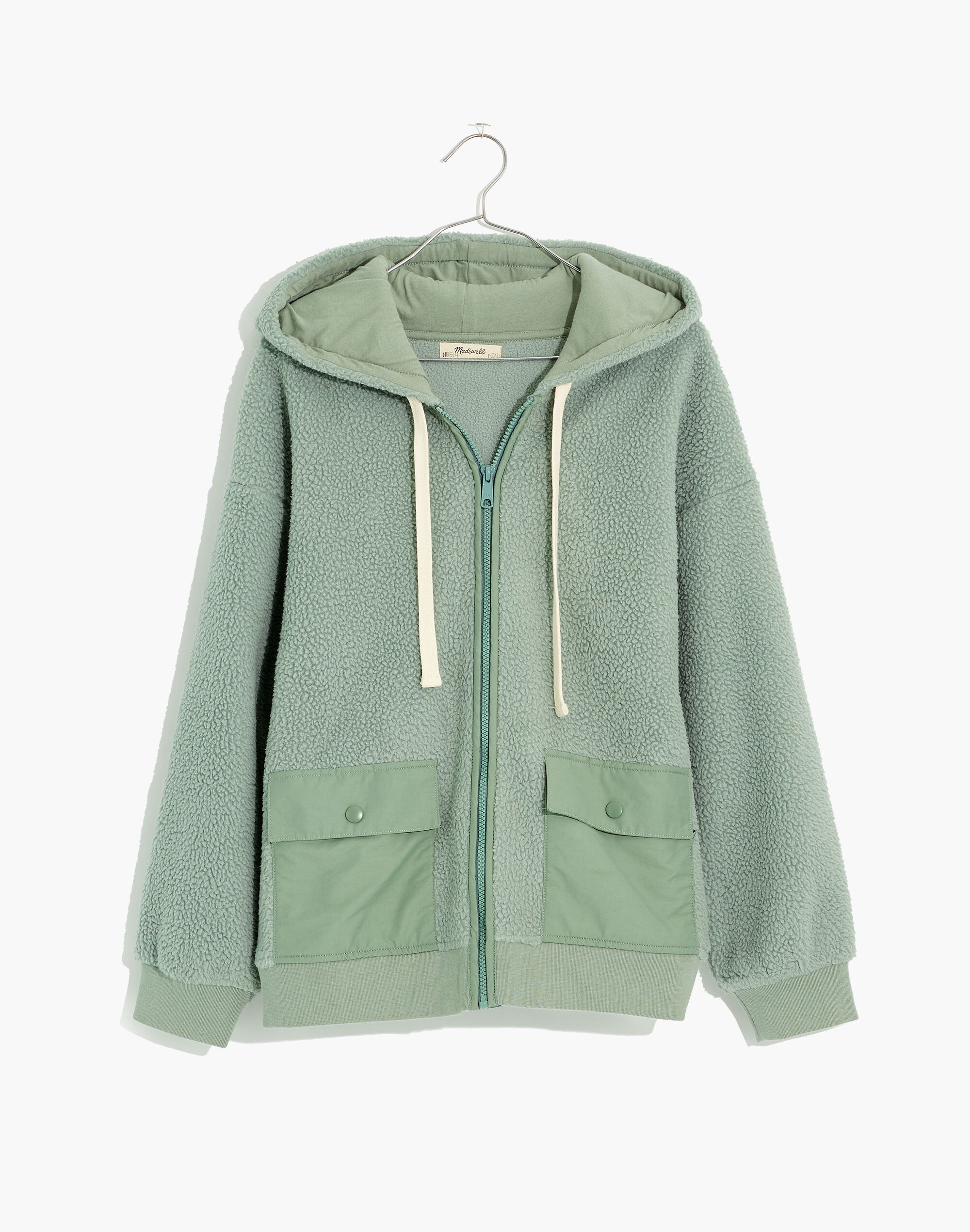 (Re)sourced Fleece Hooded Zip Jacket
