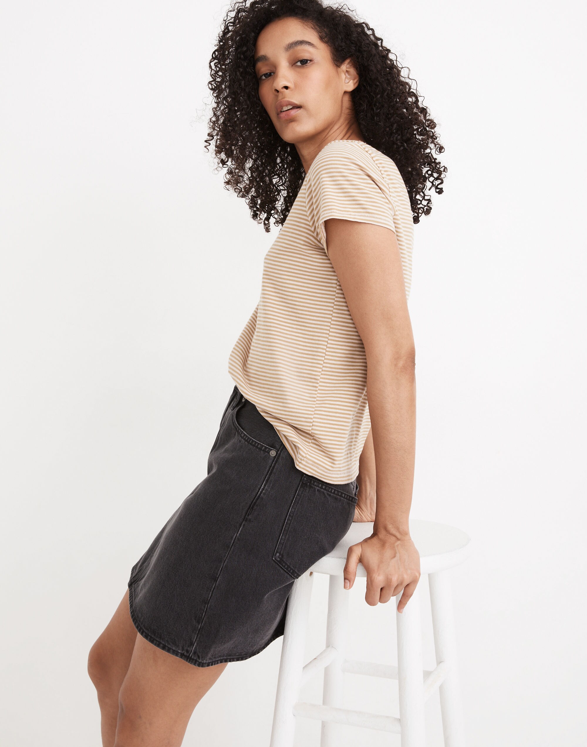 Northside Vintage Tee in Parnell Stripe