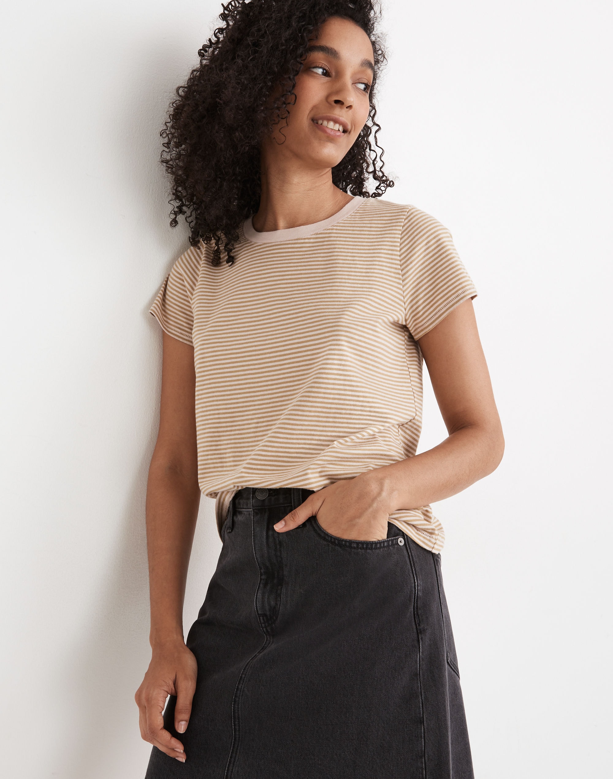 Northside Vintage Tee in Parnell Stripe