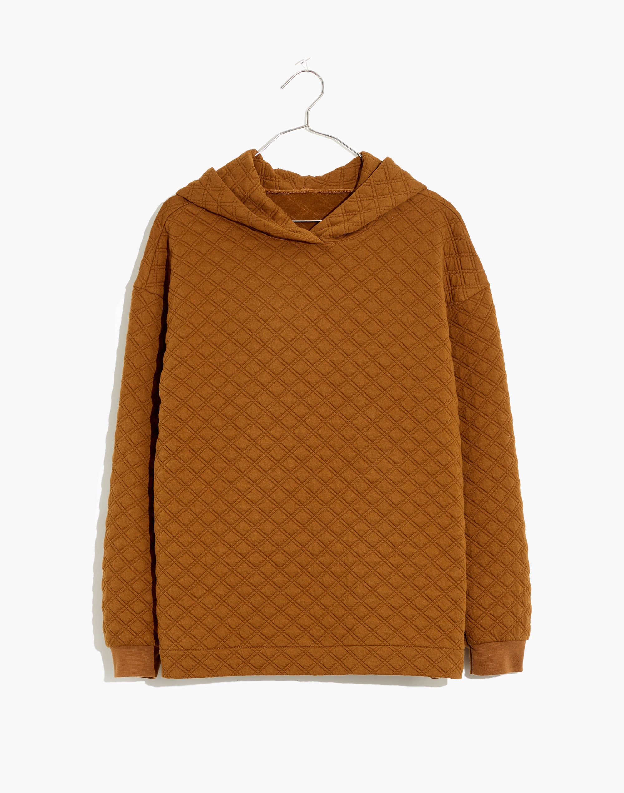 (Re)sourced Quilted Hoodie Sweatshirt