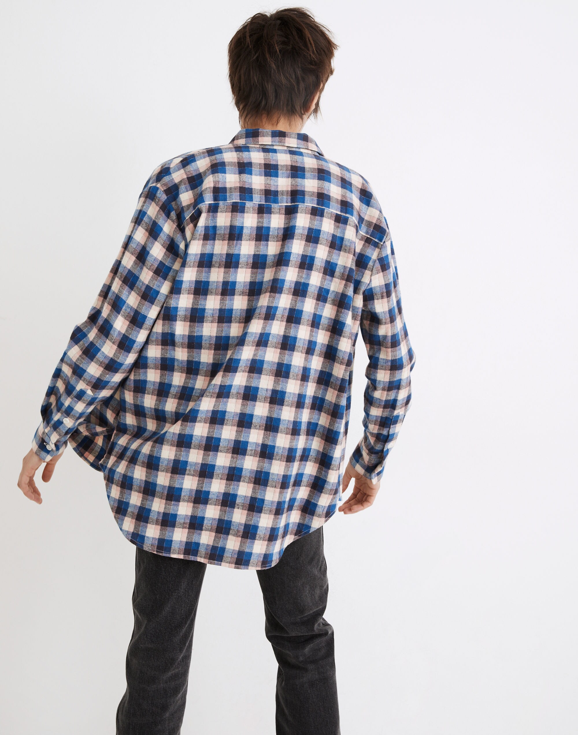 Flannel Sunday Shirt in Delgany Plaid