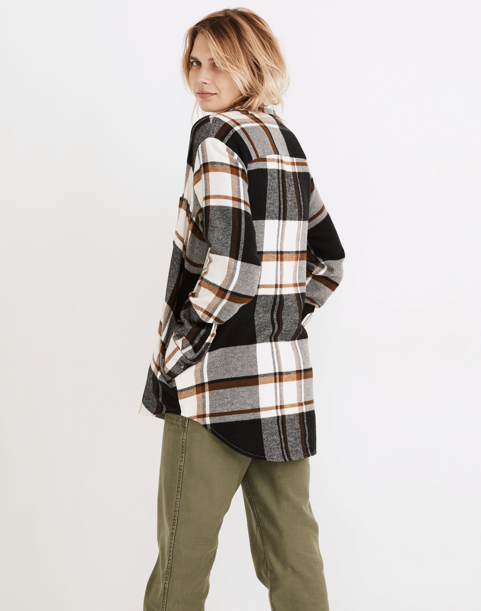 Flannel Sunday Shirt in Bromley Plaid