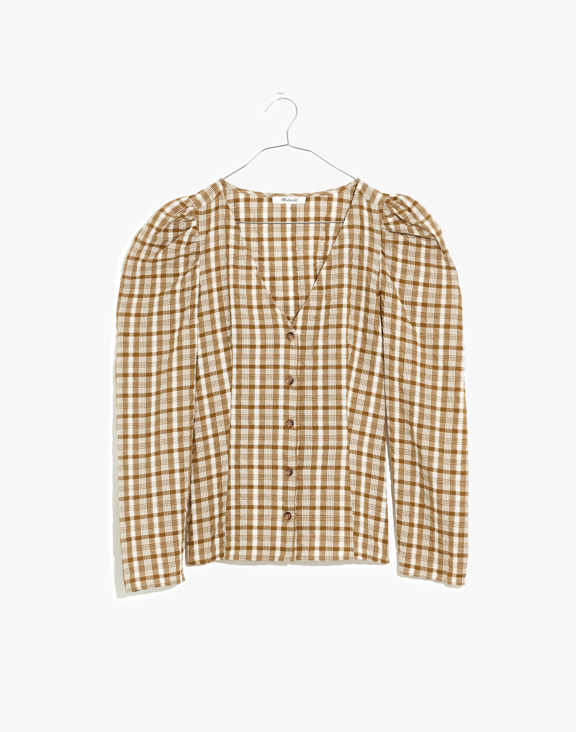 Westover Top in Sandown Plaid