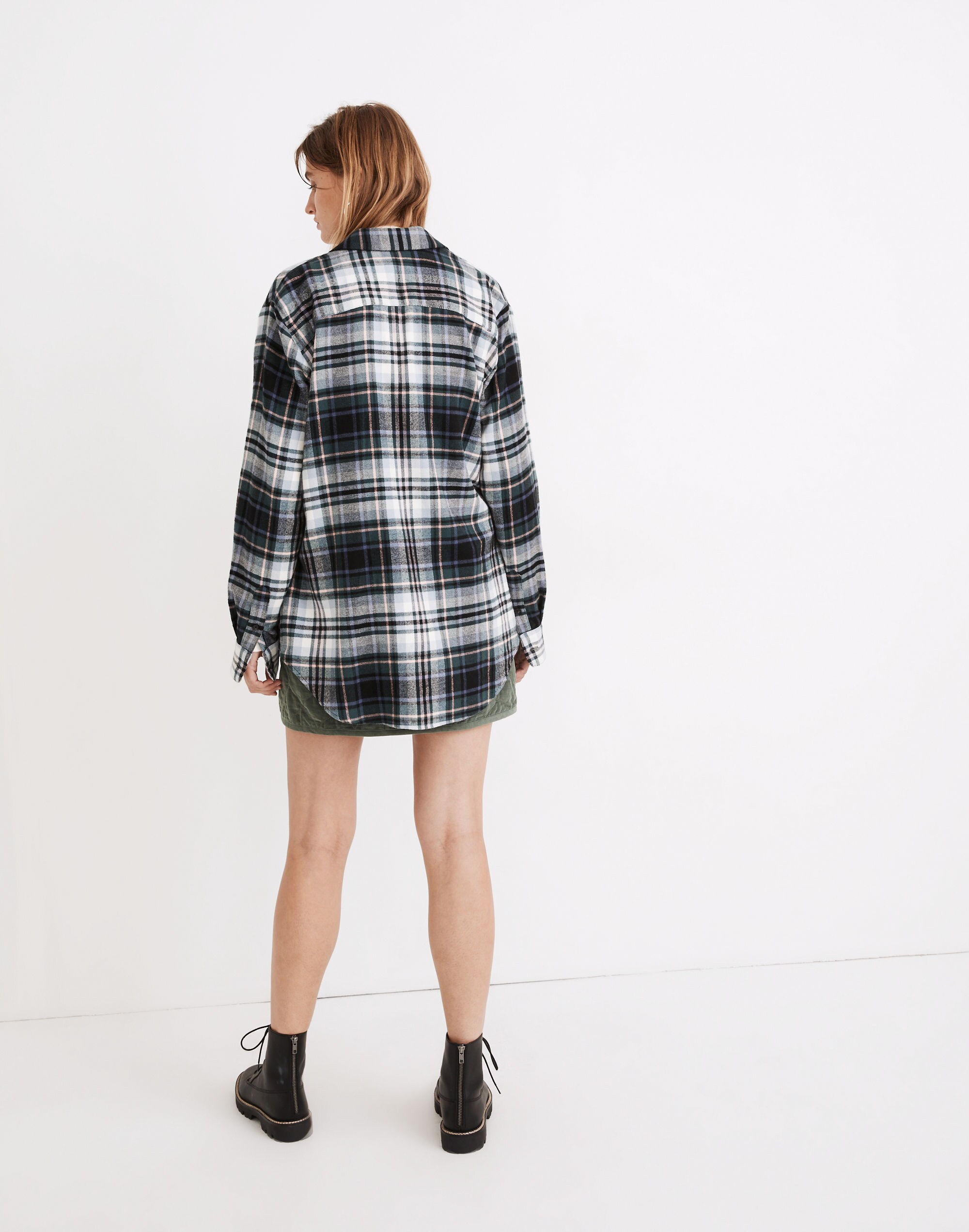 Flannel Sunday Shirt in Cronston Plaid