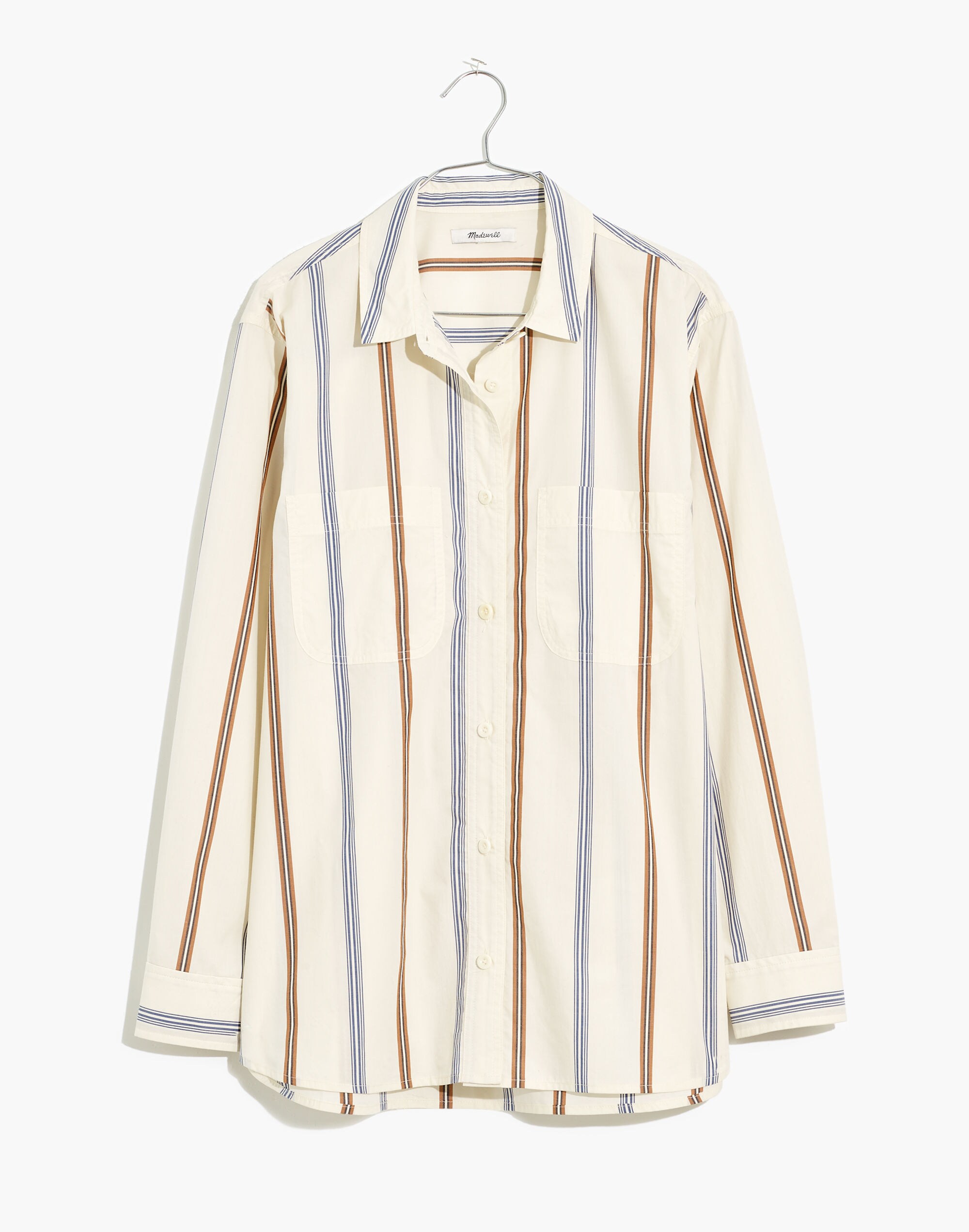 Oversized Ex-Boyfriend Swing Shirt in Roeser Stripe