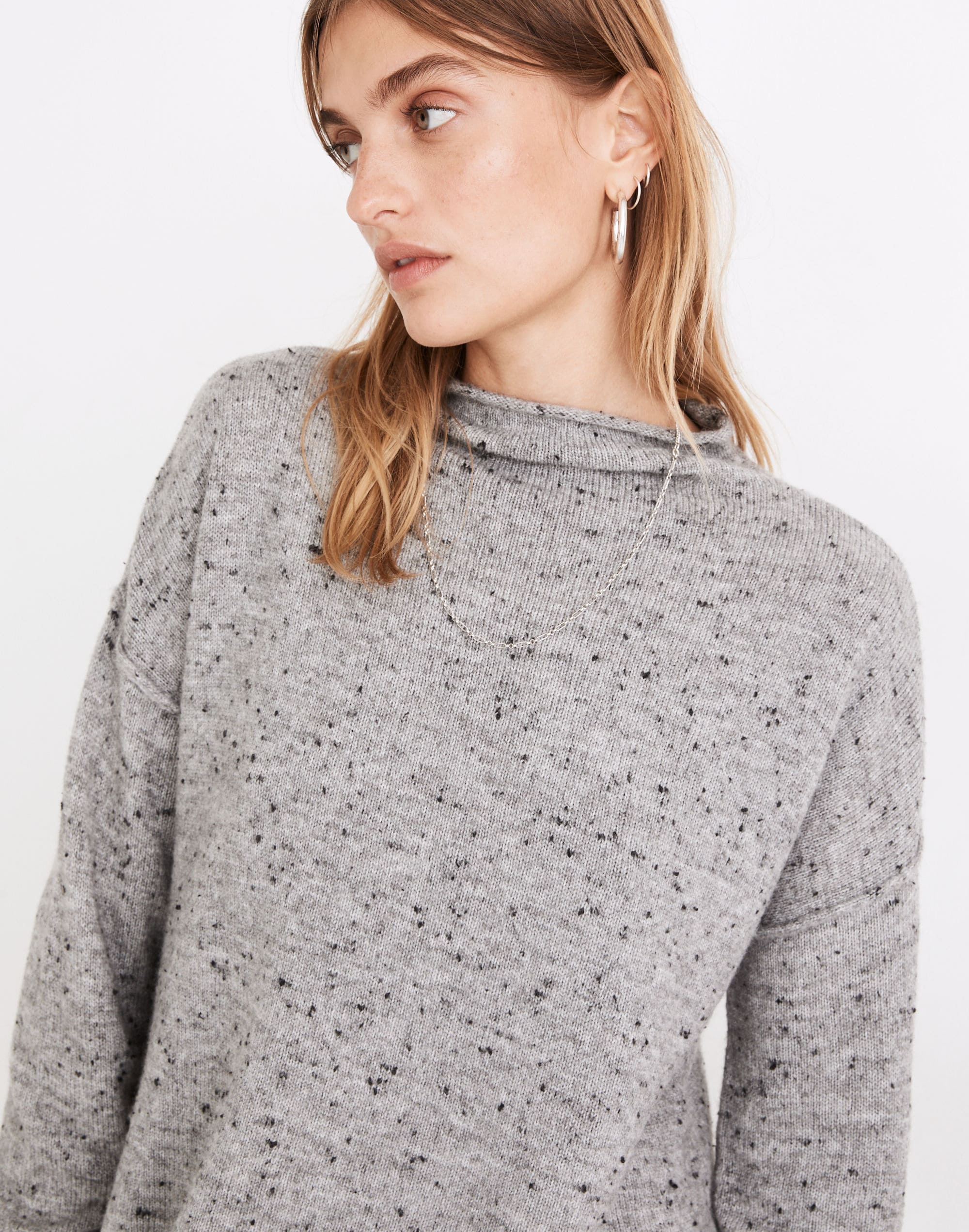 Donegal Whitworth Mockneck Sweater