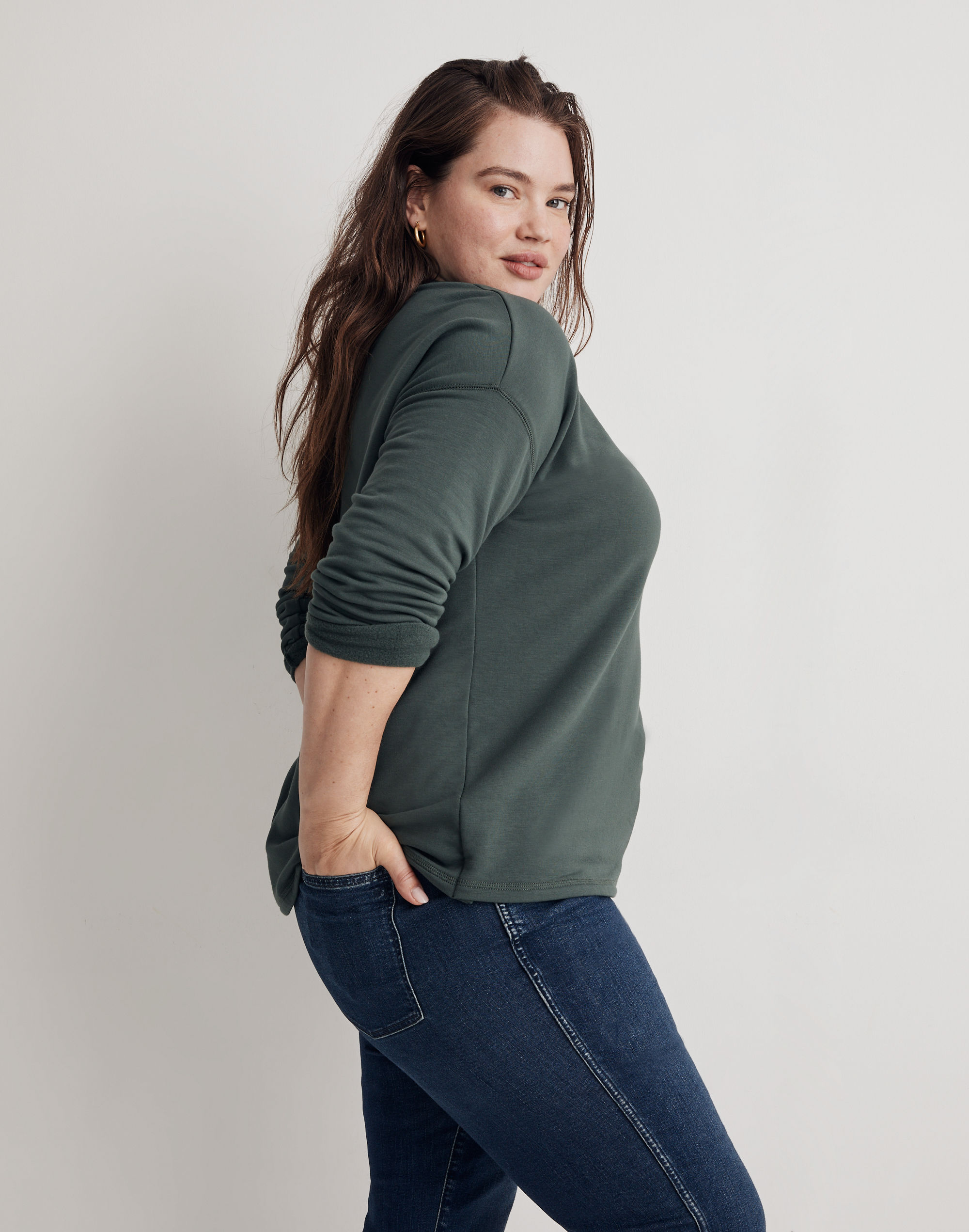 Plus MWL Superbrushed Easygoing Sweatshirt