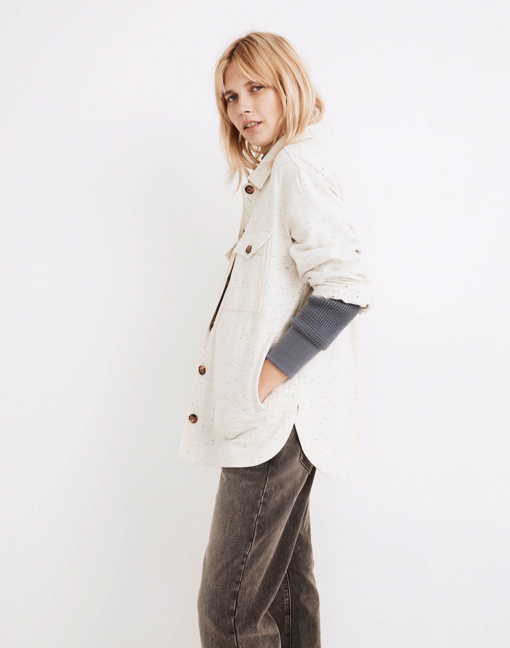 Donegal Flannel Shirt-Jacket