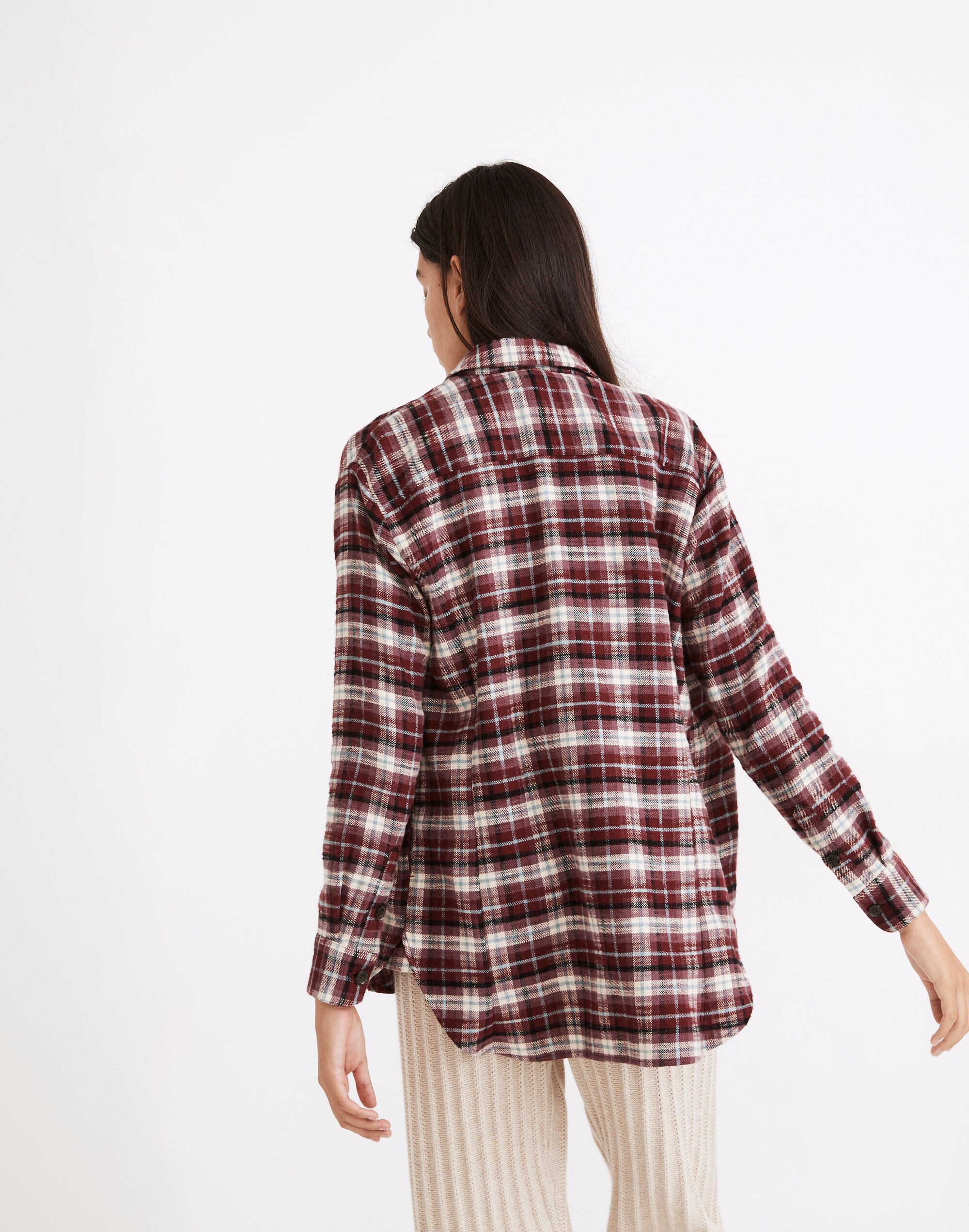 Flannel Sunday Shirt in Mahaska Plaid