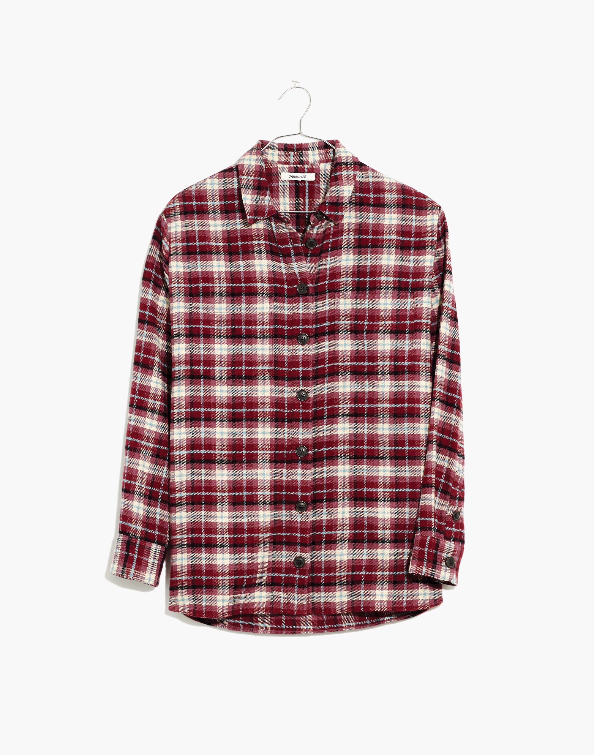 Flannel Sunday Shirt in Mahaska Plaid