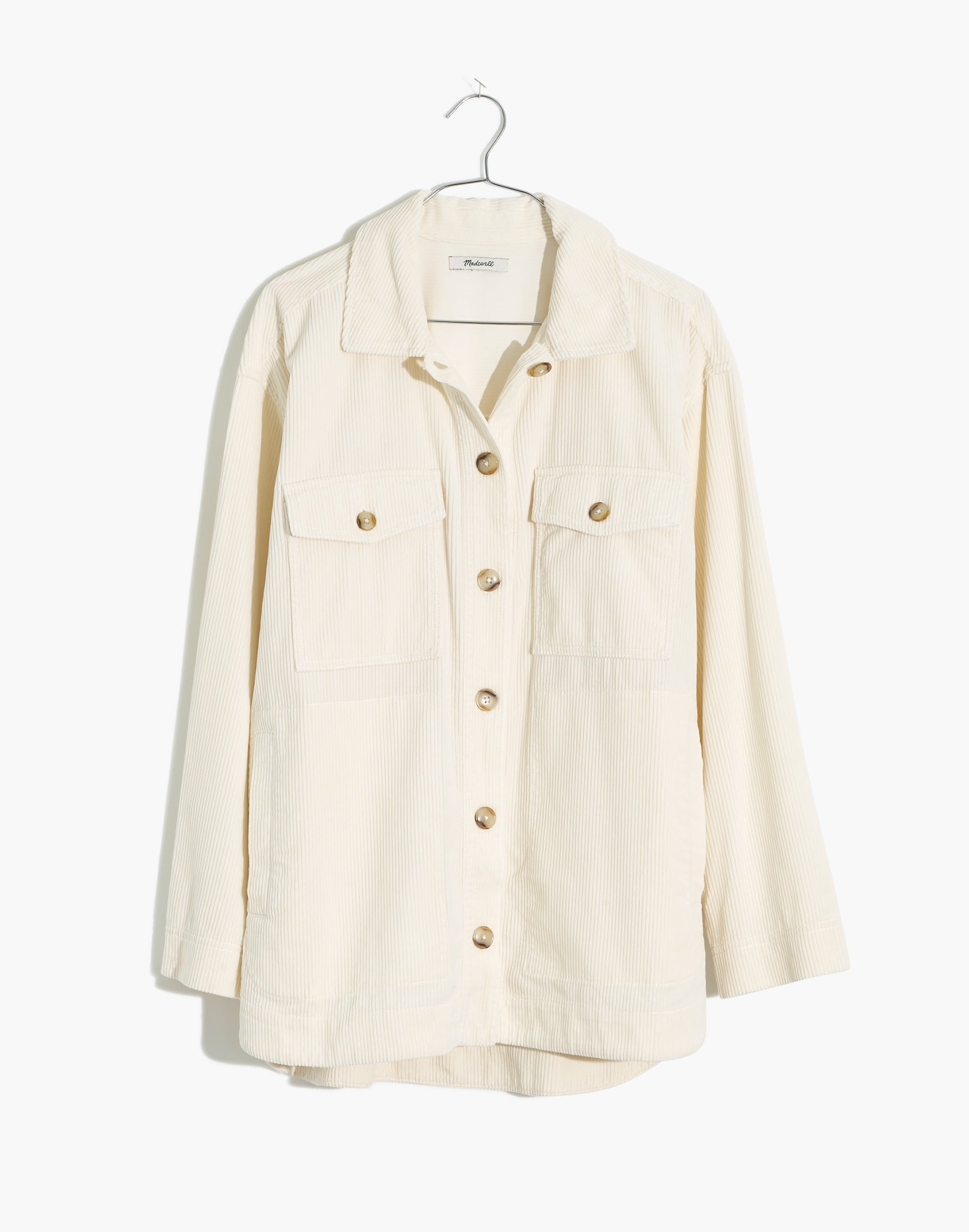 Plus Corduroy Yorkway Shirt-Jacket