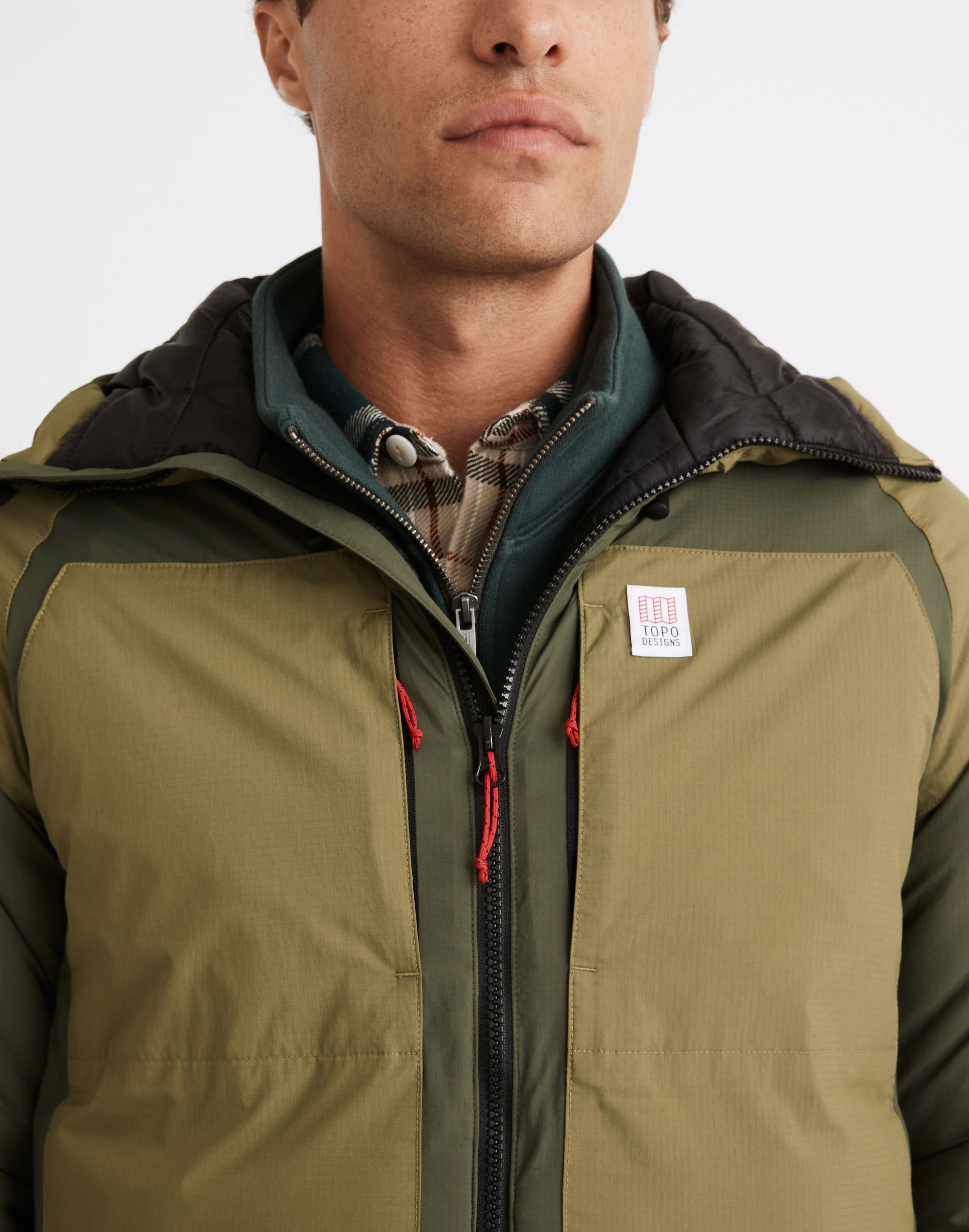 Topo Designs&reg; Mountain Puffer Hoodie Jacket