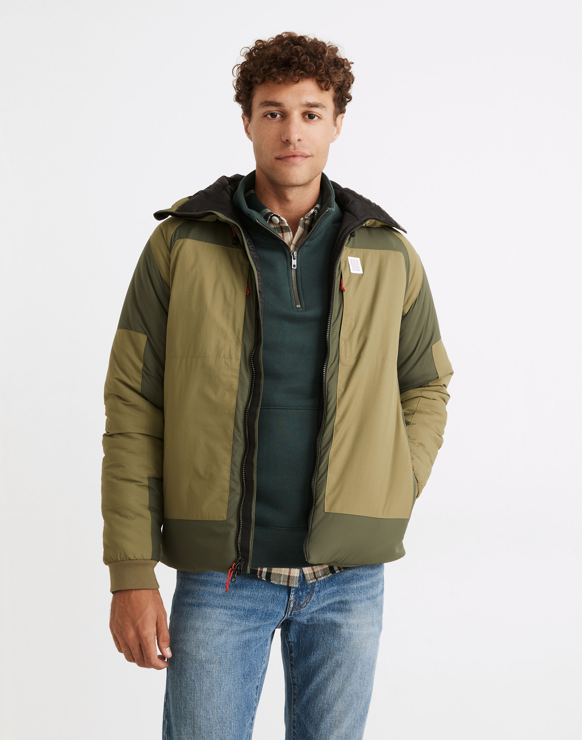 Topo Designs&reg; Mountain Puffer Hoodie Jacket