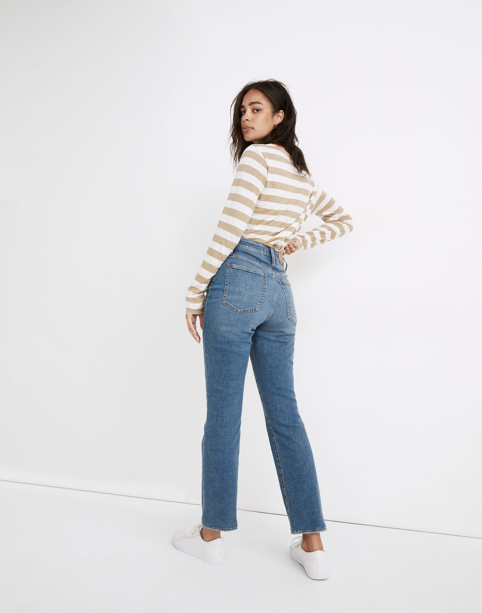 Tall Curvy Slim Demi-Boot Jeans in Enright Wash