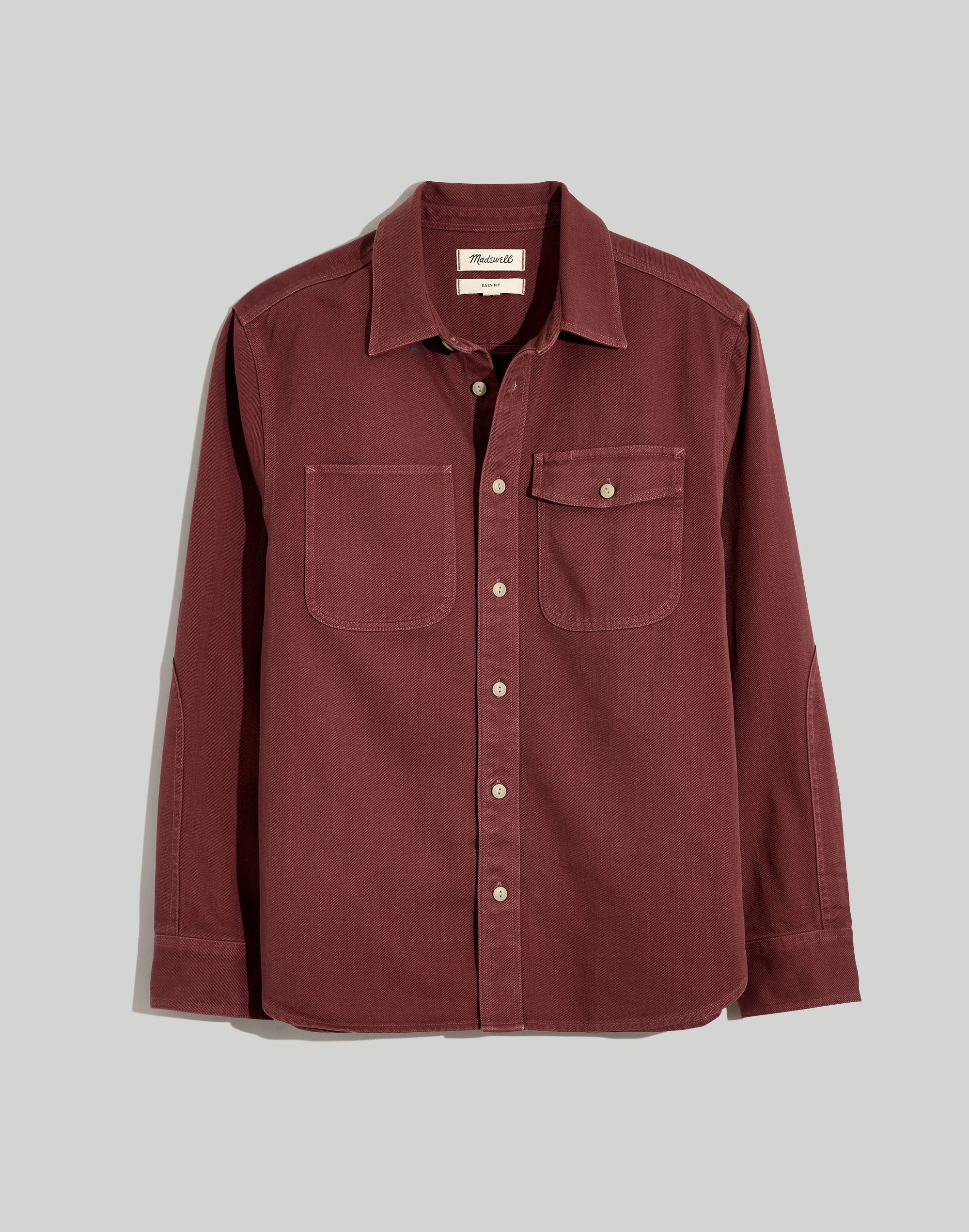 Garment-Dyed Work Shirt