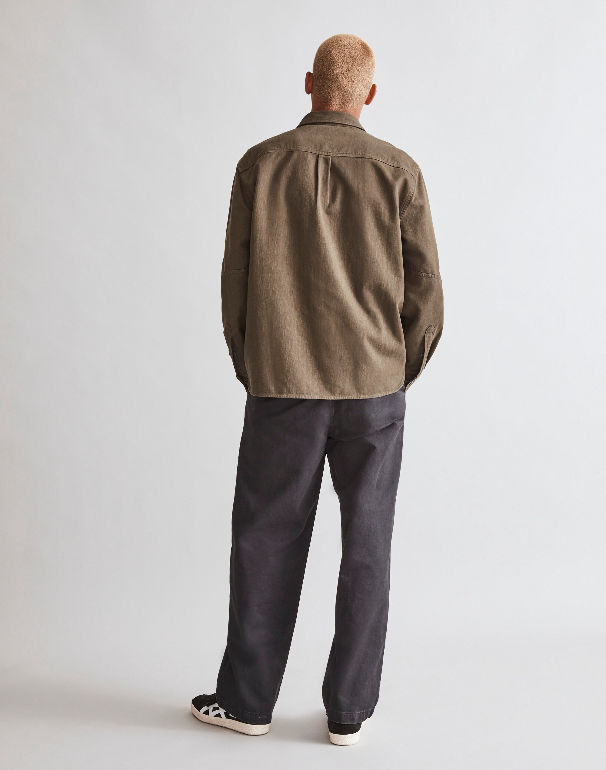 Garment-Dyed Work Shirt